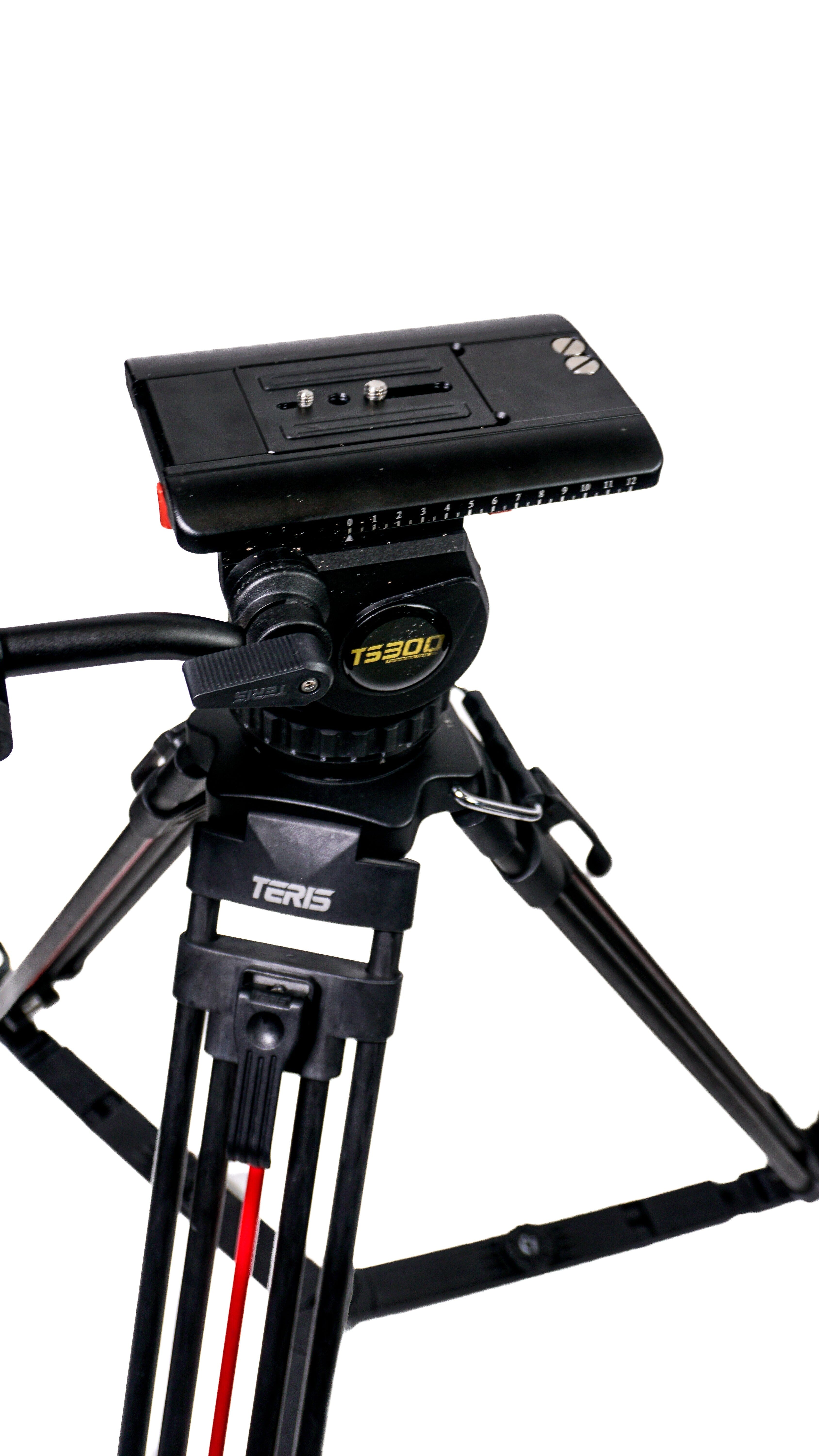 TS300CF-Q Fluid Head & Tripod Kit Flexible Tripod TERIS