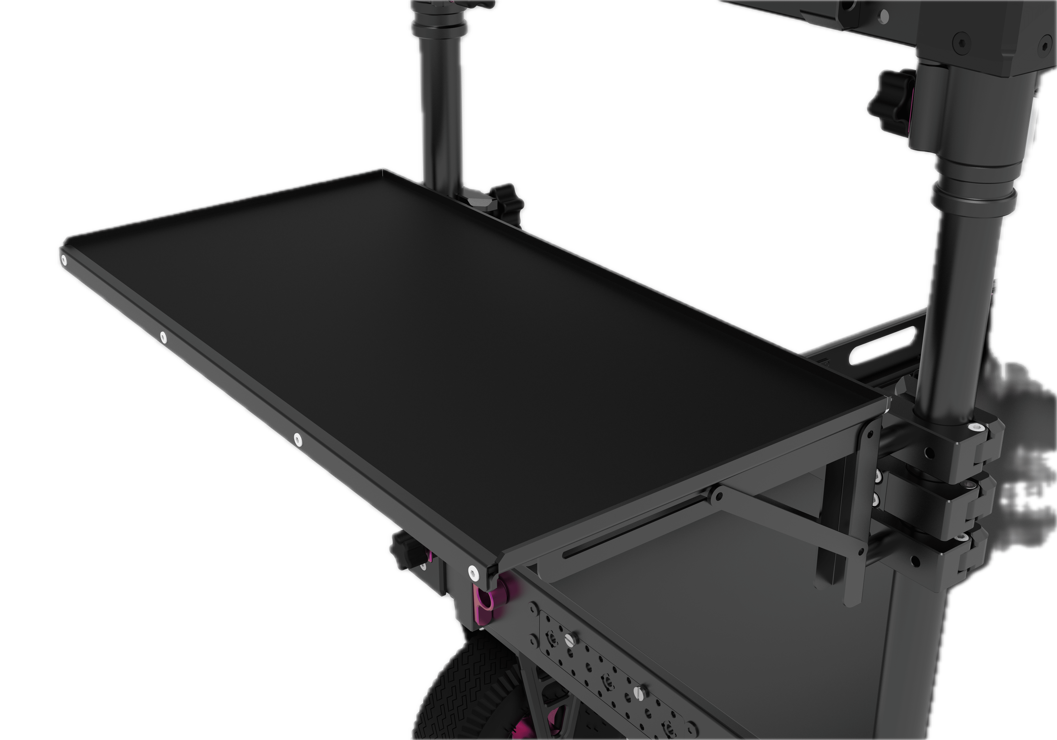 VGA x Quarter Flip Up Tray Production Cart Accessories VGA