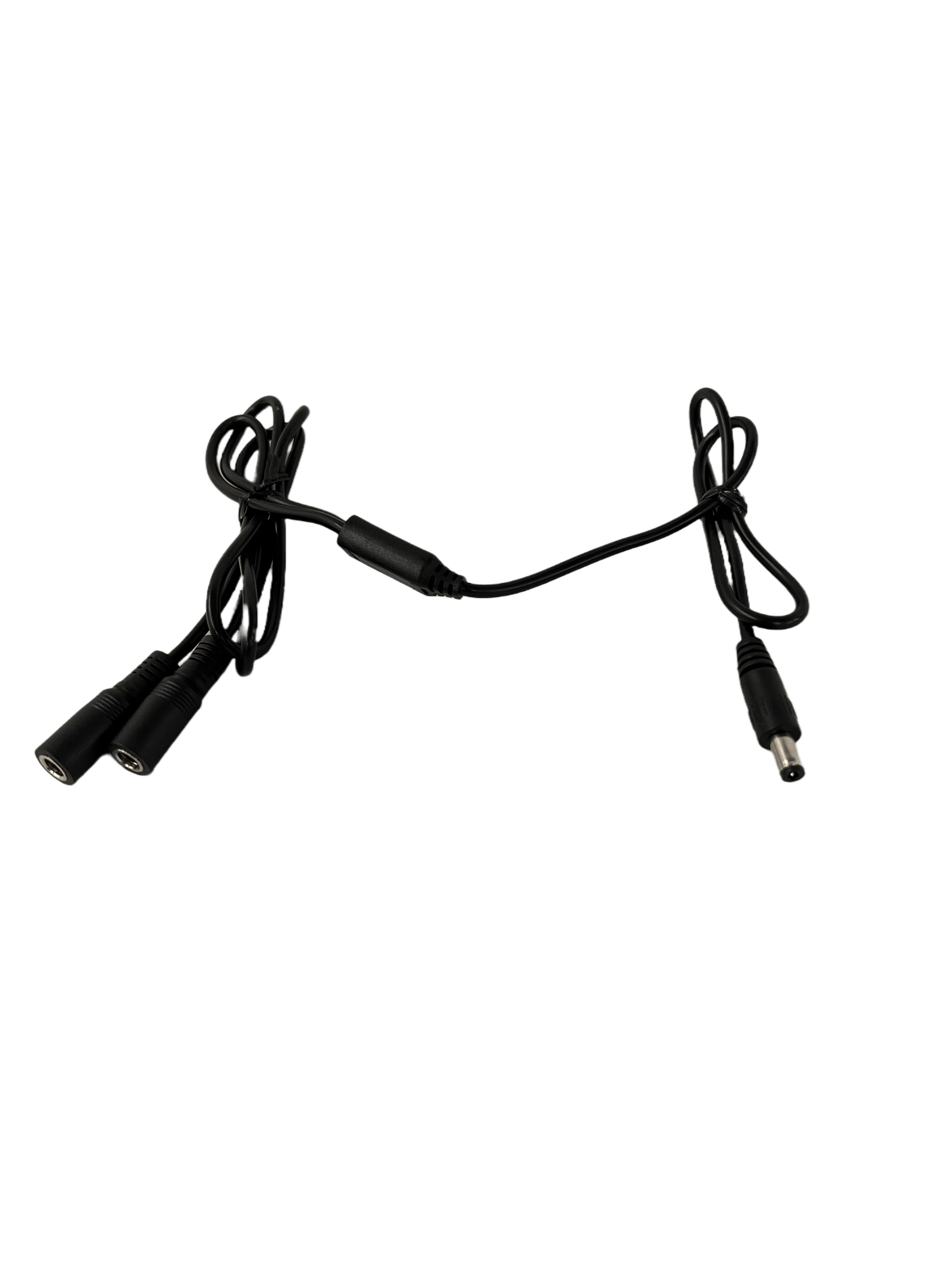 2.5mm Male to Dual 2.5mm Female Power Cable (36", Non-Regulated) Indipro Tools