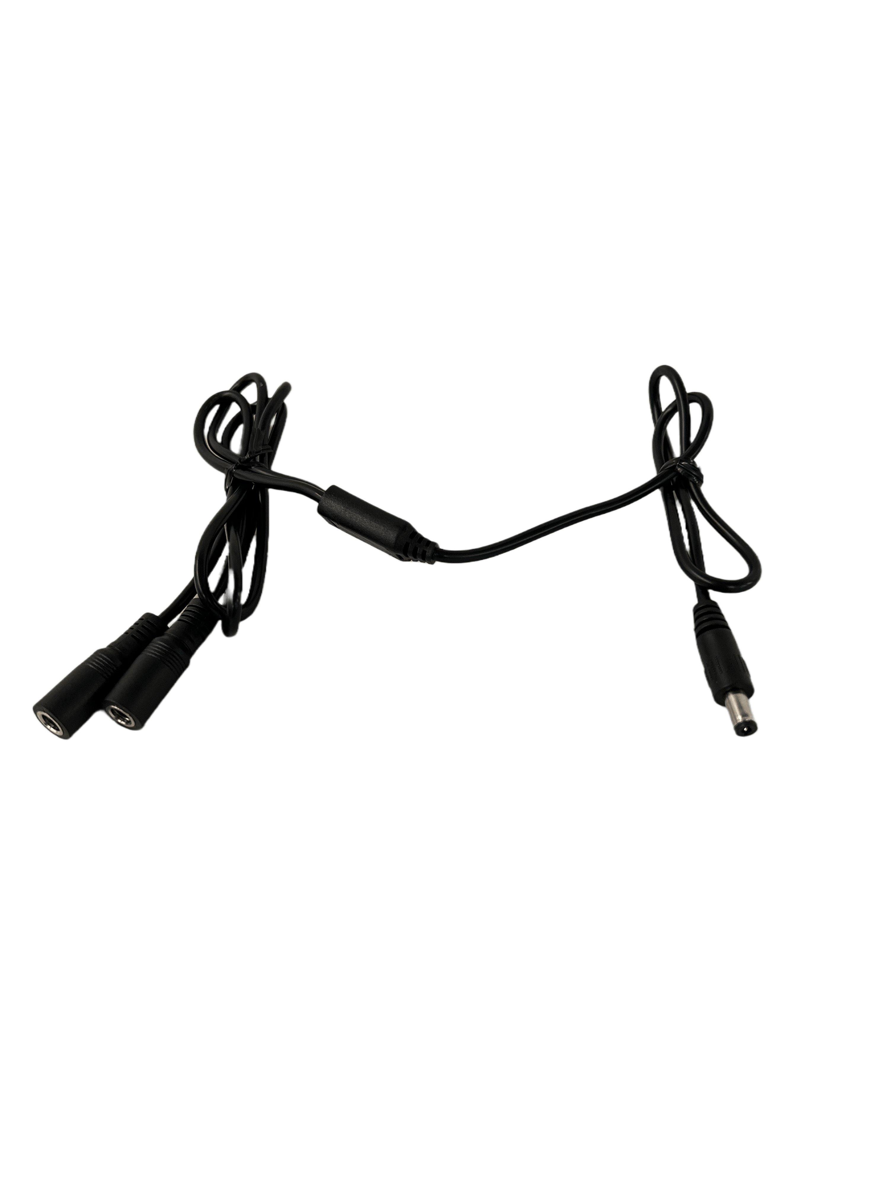 2.5mm Male to Dual 2.5mm Female Power Cable (36", Non-Regulated) Indipro Tools 