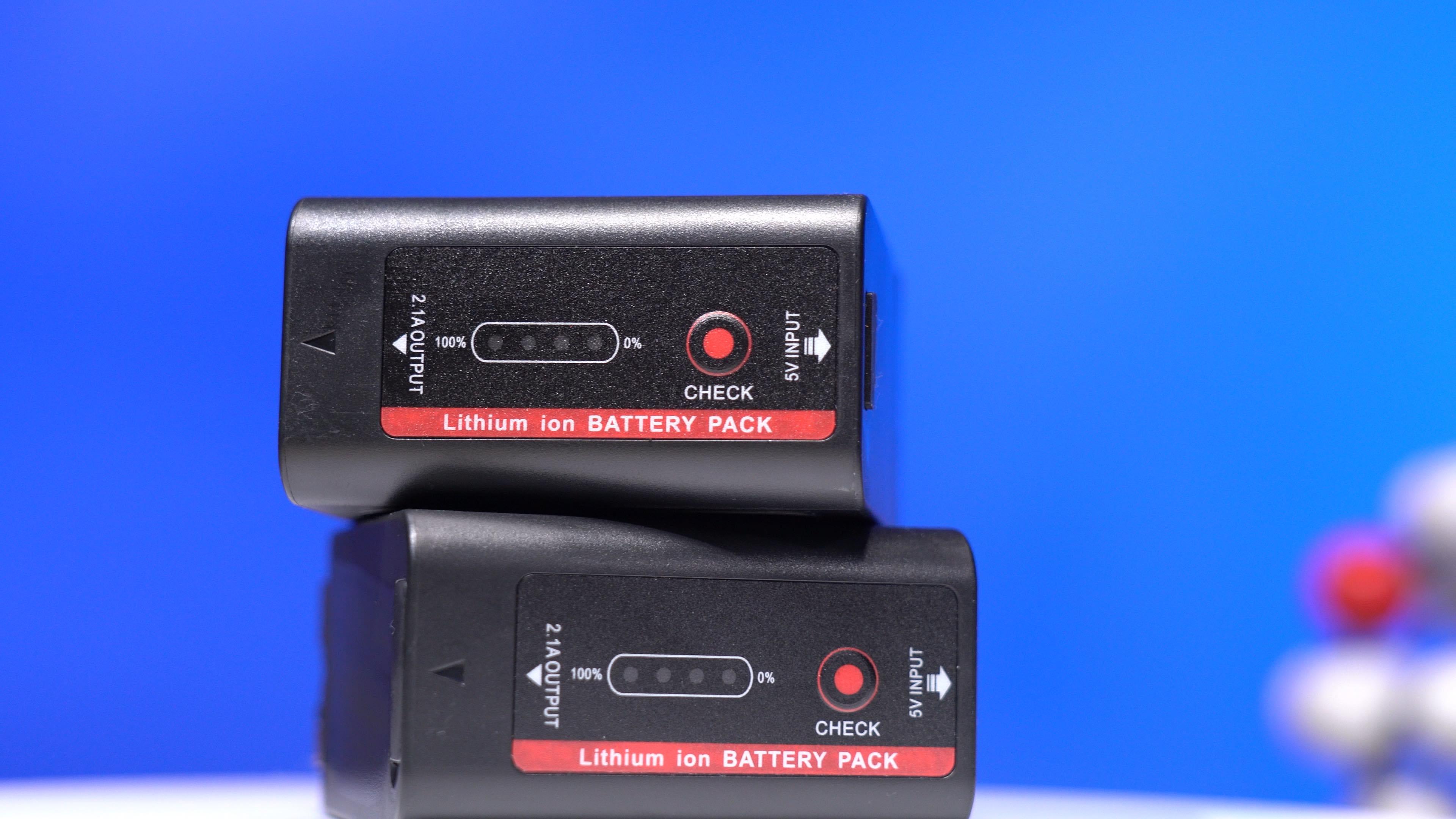 2x Indipro NP-F980 6600mAh Li-Ion Batteries & Indipro NP-F Series Dual Battery Charger Kit Indipro Tools