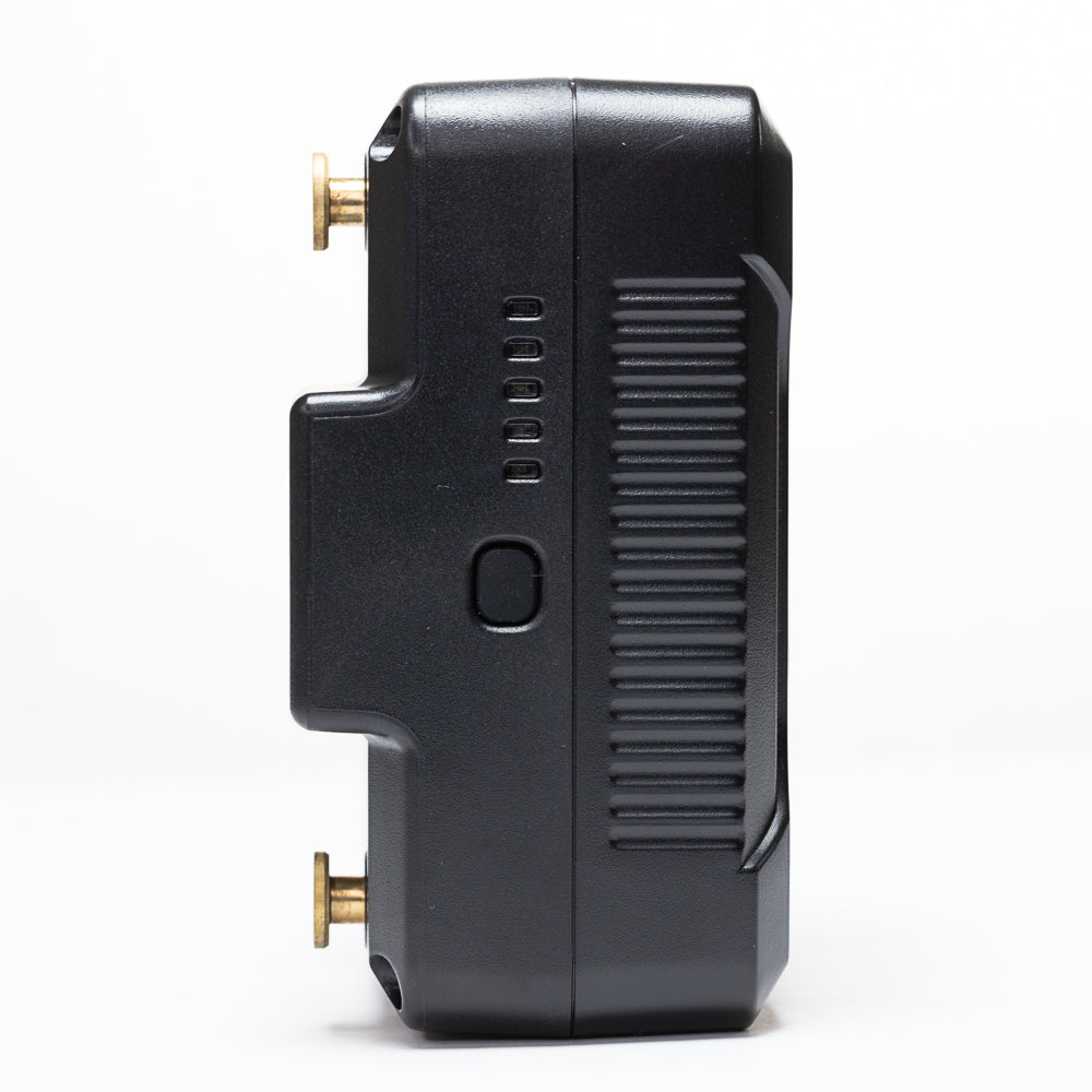 2x Micro-Series 98Wh Gold Mount Li-Ion Batteries and Dual Gold Mount Battery Intelligent Charger Kit Indipro Tools