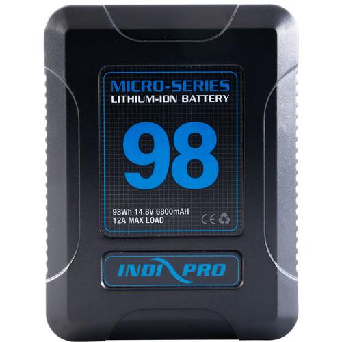 2x Micro-Series 98Wh V-Mount Li-Ion Batteries Blackmagic URSA Kit Indipro 