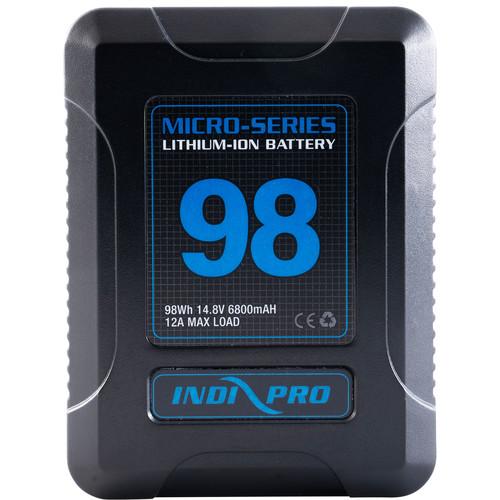 2x Micro-Series 98Wh V-Mount Li-Ion Batteries Blackmagic URSA Kit Indipro