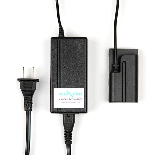 8V A/C Power Supply with Sony L-Series (NP-F) Type Dummy Battery (8') A/C Power Supplies Indipro