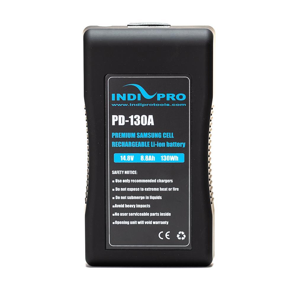 Refurbished Compact 130WH Gold-Mount LI-ION Battery Indipro