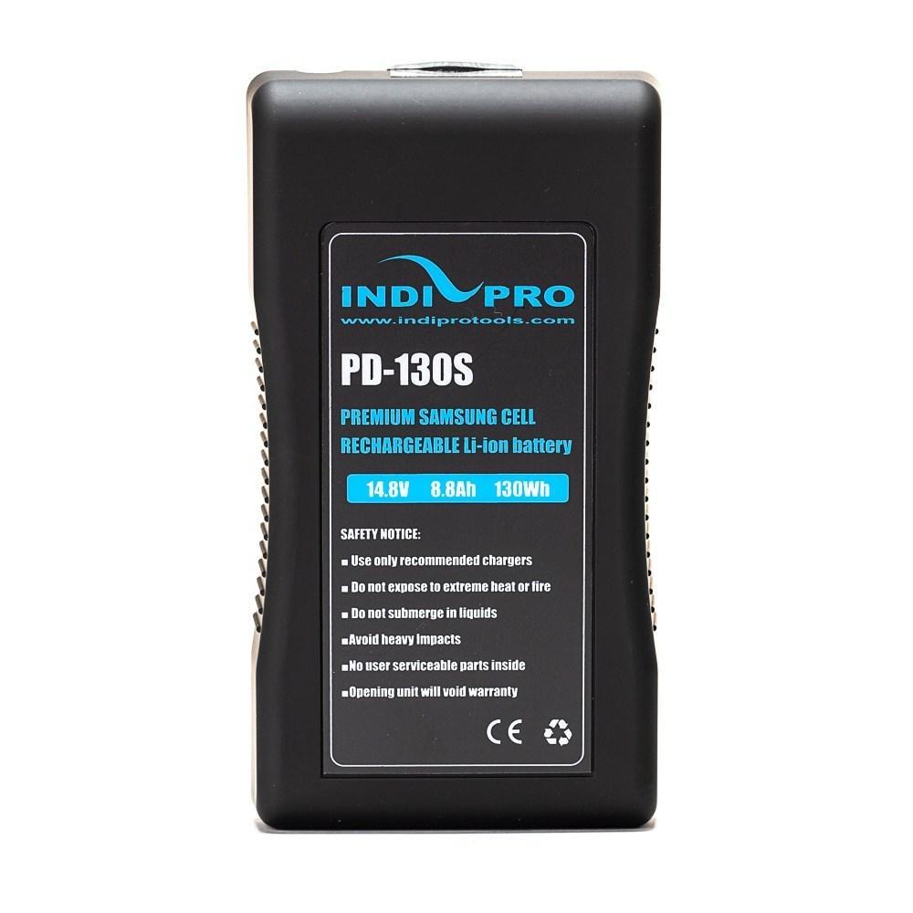 Refurbished Compact 130WH V-Mount LI-ION Battery Indipro