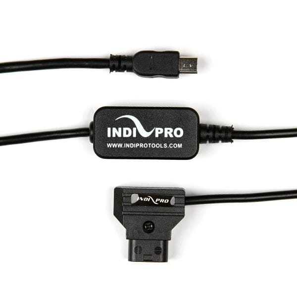 D-Tap to Mini USB 5V for GoPro Cameras (30", Regulated) Cables Indipro 