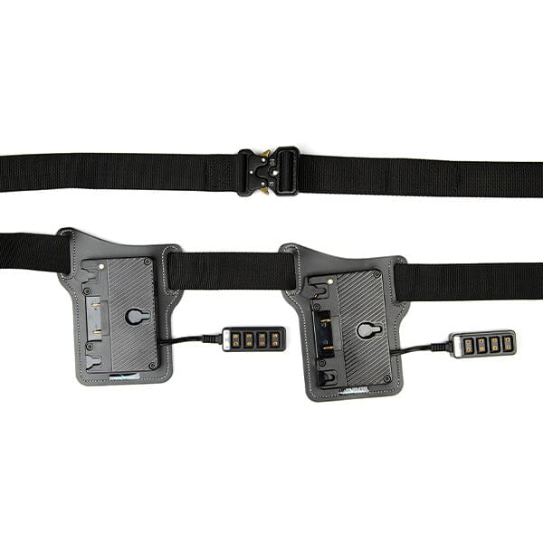 Dual Gold Mount Battery Belt w/ 10-way D-Tap Outputs Battery Field Power Station Indipro 