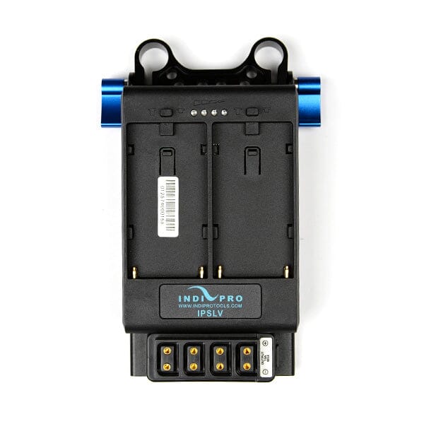 Dual NP-F Power System w/ 15mm Rod Mount (w/ 4x D-Tap Outputs) Dual L-Series (NP-F) Battery Adapter Plates Indipro 