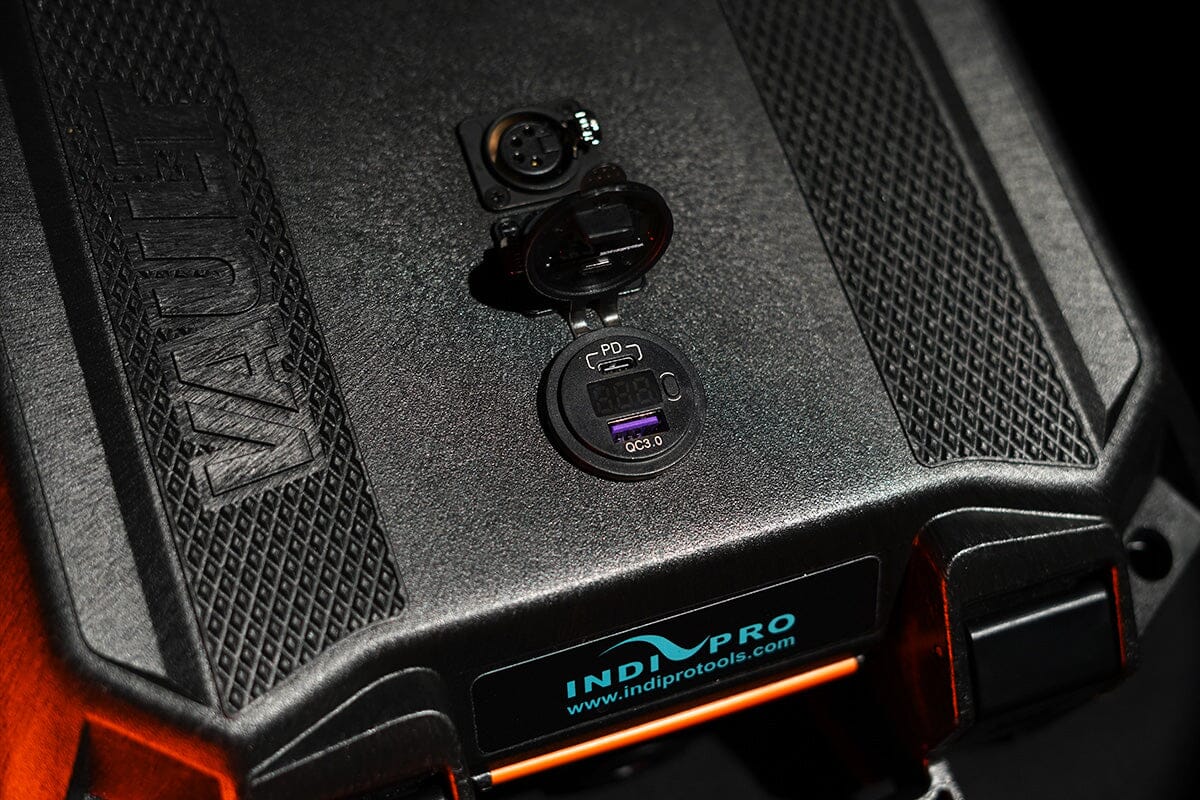Dual V-Mount Field Power Station Indipro Tools