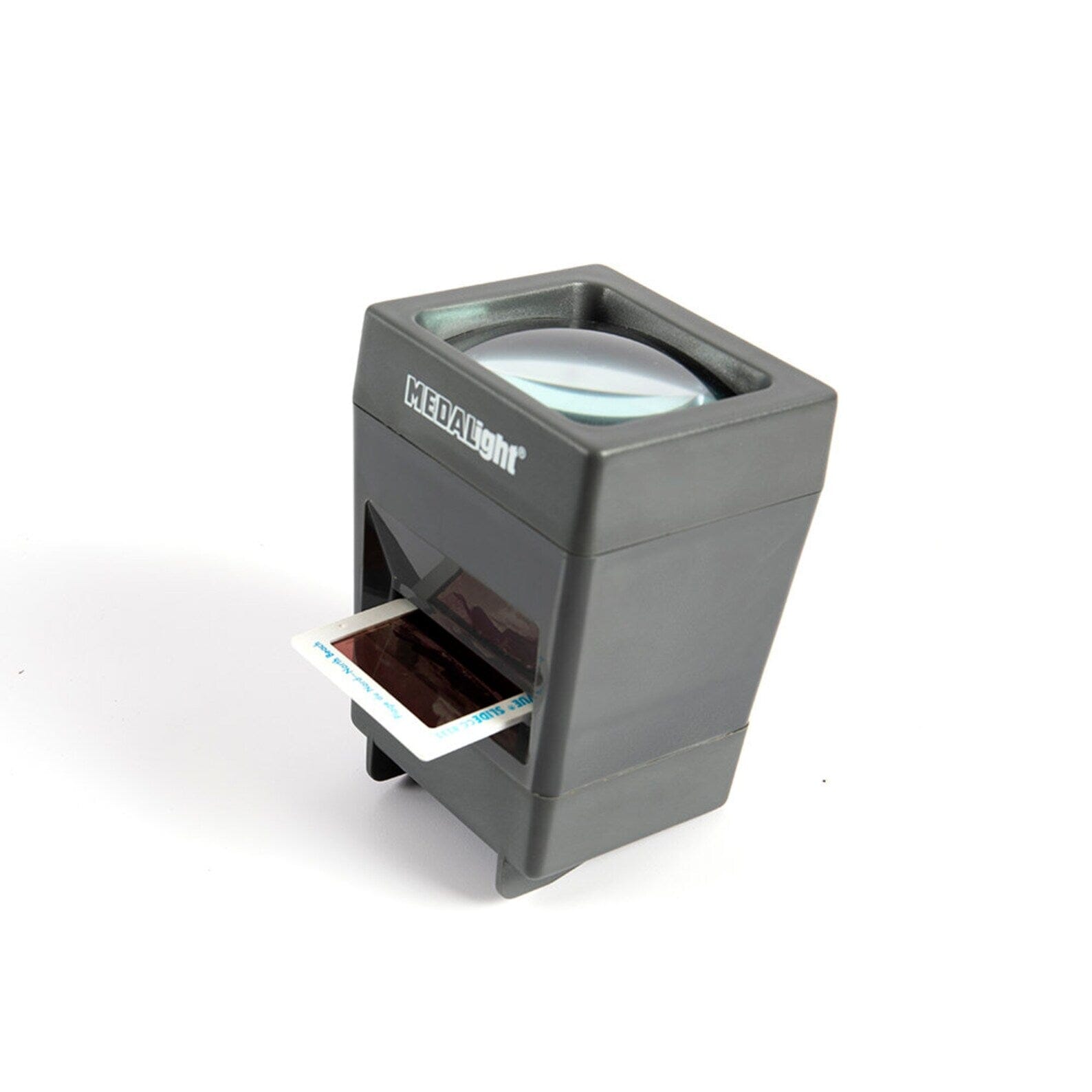 Medalight SV-2 35mm, 2x2 LED Compact Slide Viewer -2x Magnification Indipro 