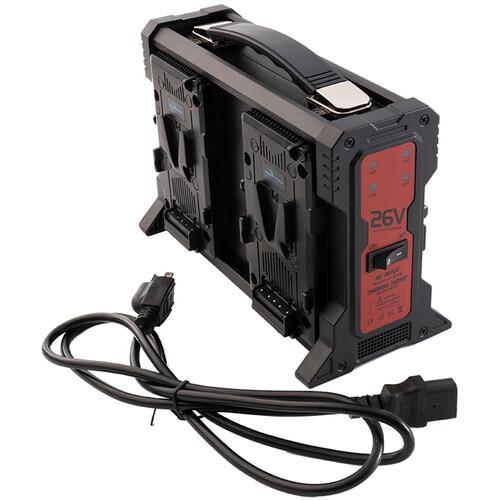 Micro-Series 26V 260Wh Lithium-Ion Battery and 26V Charger Kit (V-Mount) Indipro
