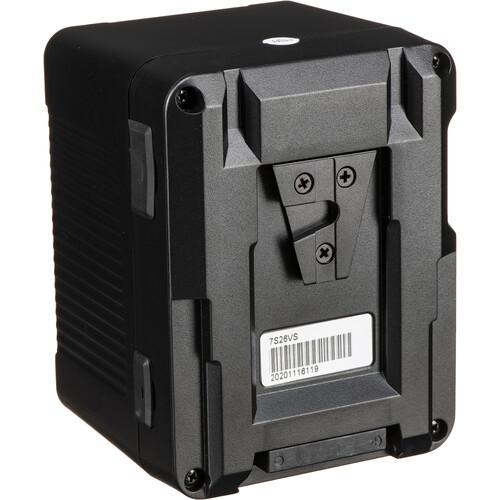 Micro-Series 26V 260Wh Lithium-Ion Battery (V-Mount) & D-Tap Charger Kit Indipro