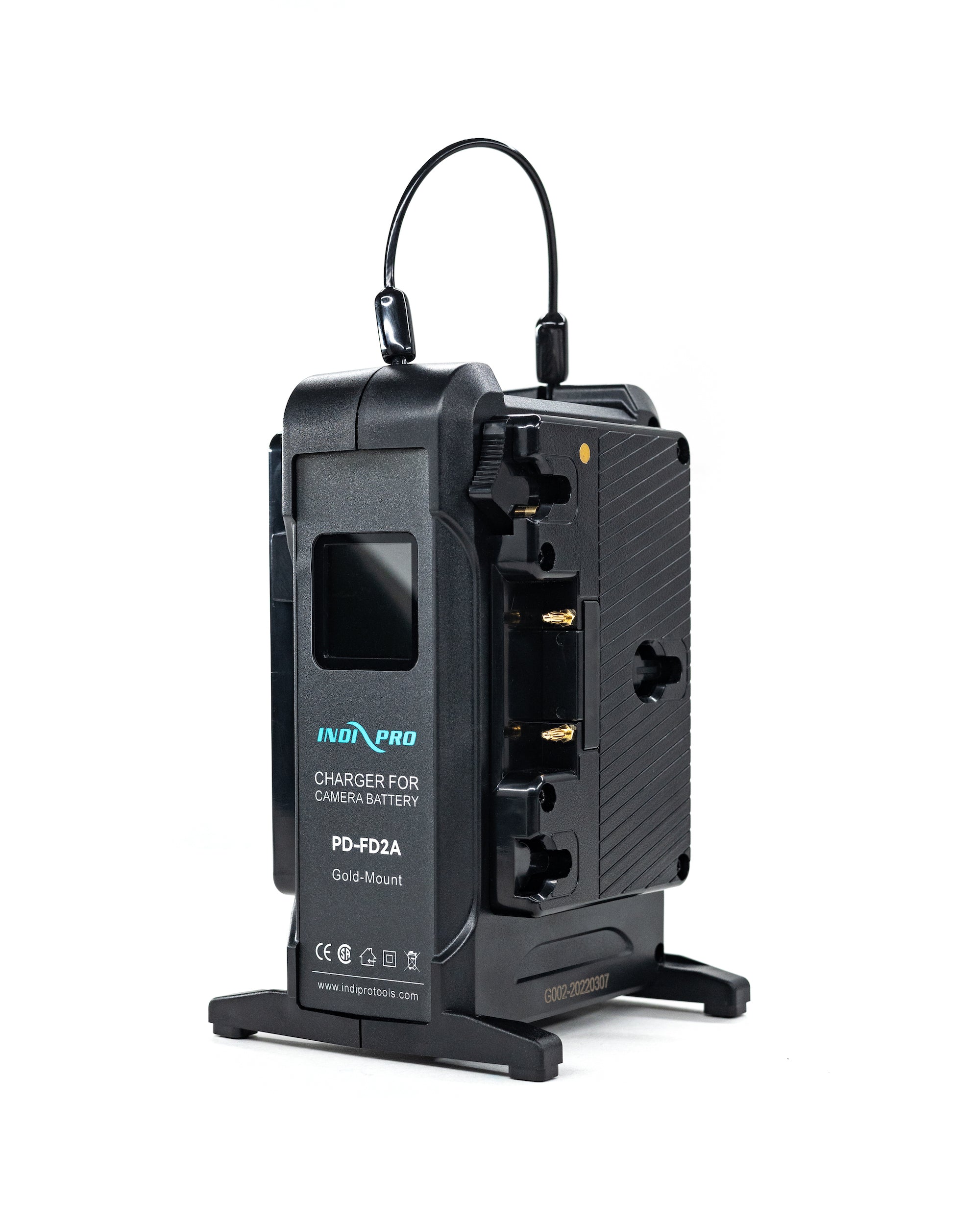 Indipro Dual Gold Mount Battery Intelligent Charger Indipro
