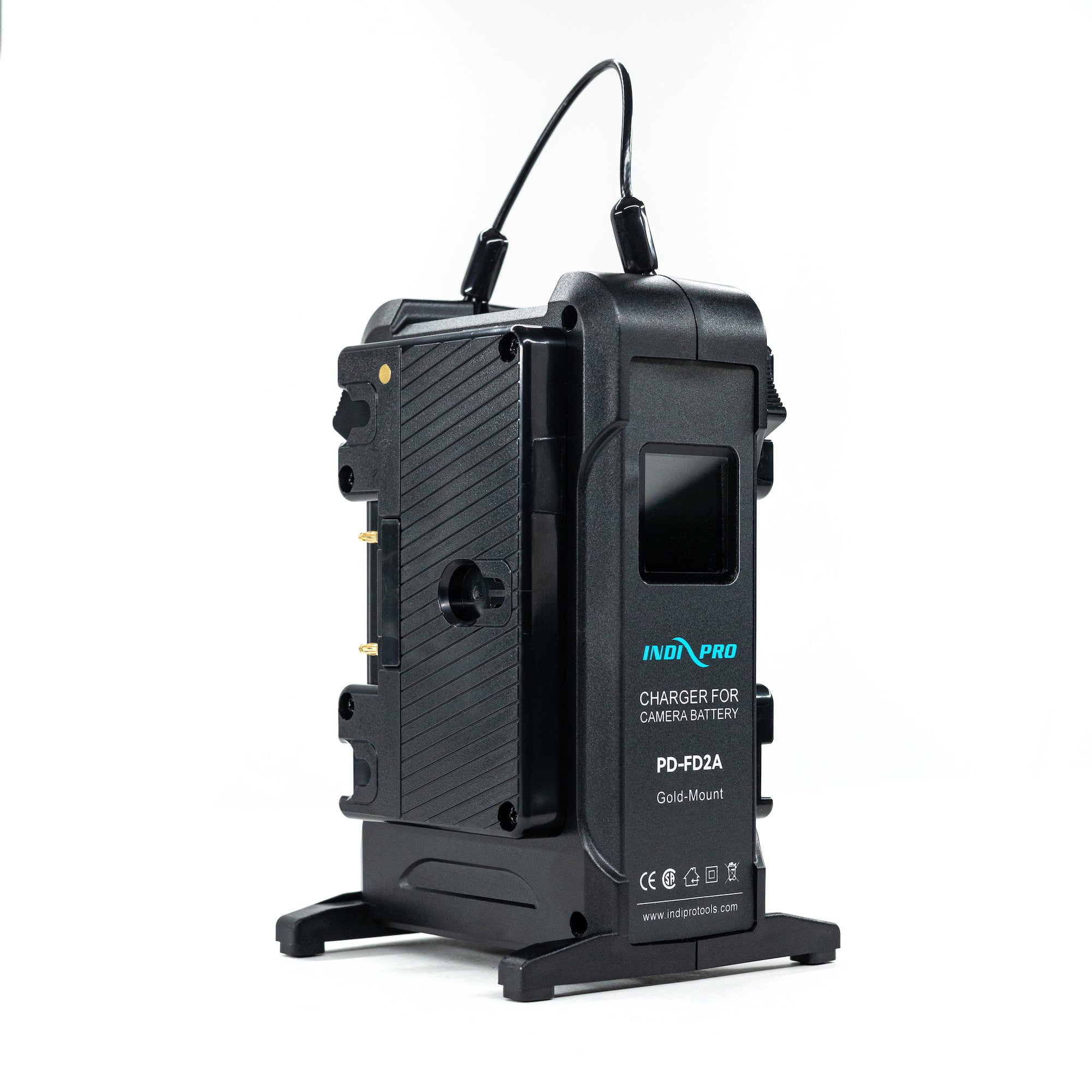 Indipro Dual Gold Mount Battery Intelligent Charger Indipro