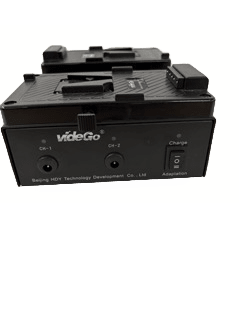 Open Box VIDEGO Dual V-Mount lithium-ion charger Indipro Tools