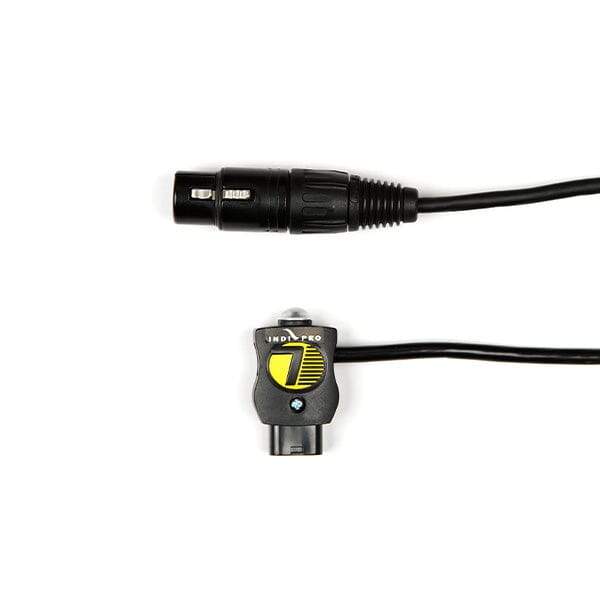 SafeTap Connector Cable to 4-Pin XLR Male Cable (28", Non- Regulated) Cables Indipro