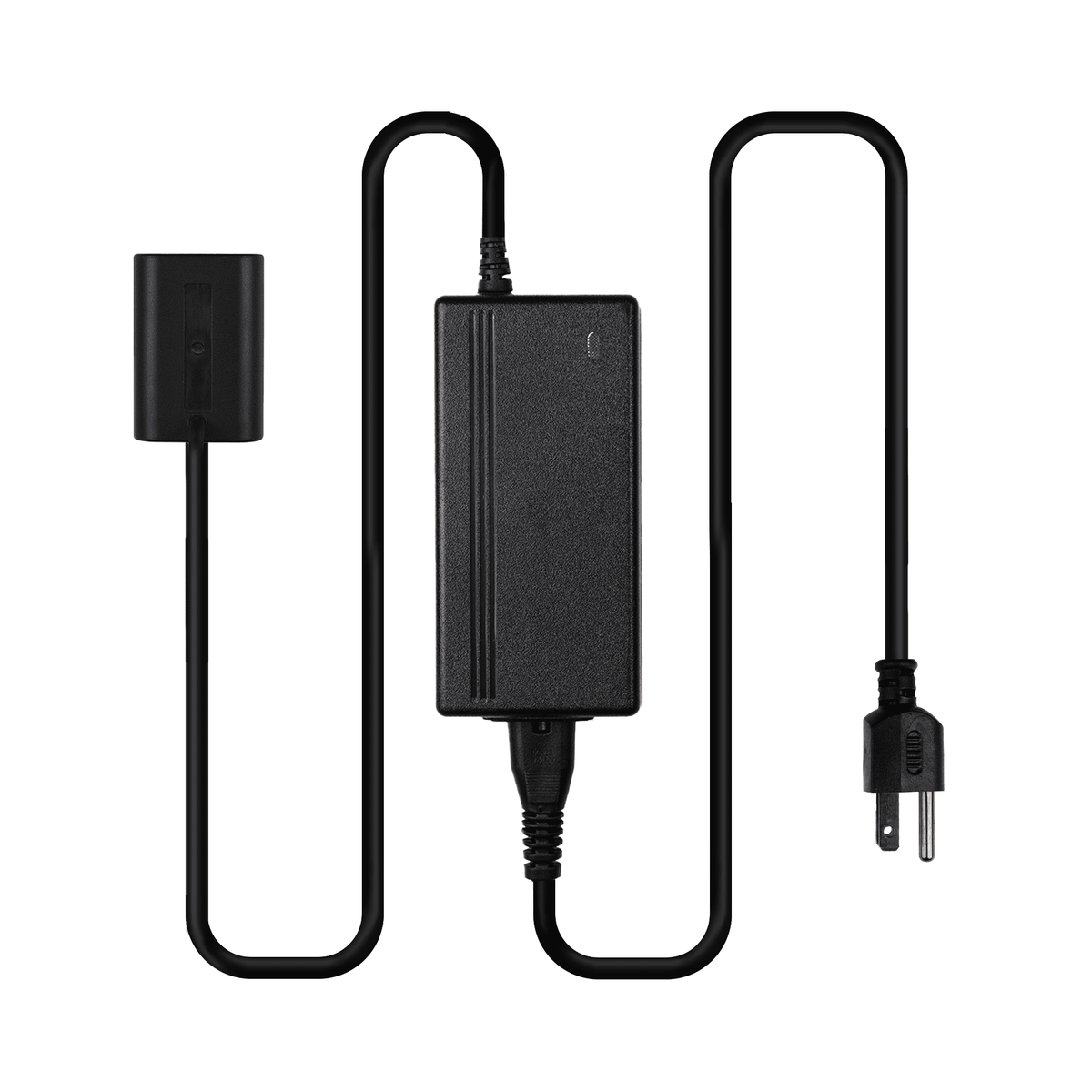 Indipro AC Power Supply to Sony V-Series Type Dummy Battery (8')