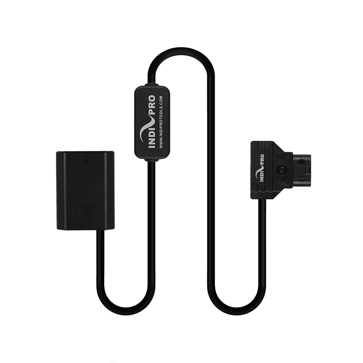SZRMCC Cable D-Tap Macho A NP-FZ100 – Adaptador En Espiral Para Sony A9, A7III, A7RIII, A7RIV, A7SIII – Batería Falsa DC 7.2V