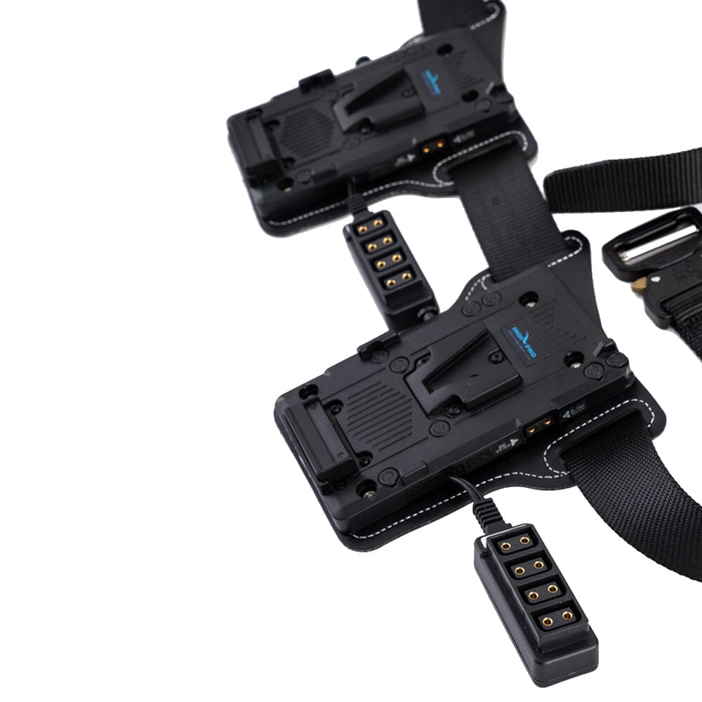 Indipro Dual V-Mount Battery Belt with 10x D-Tap Outputs V-Mount Adapter Plate Indipro 