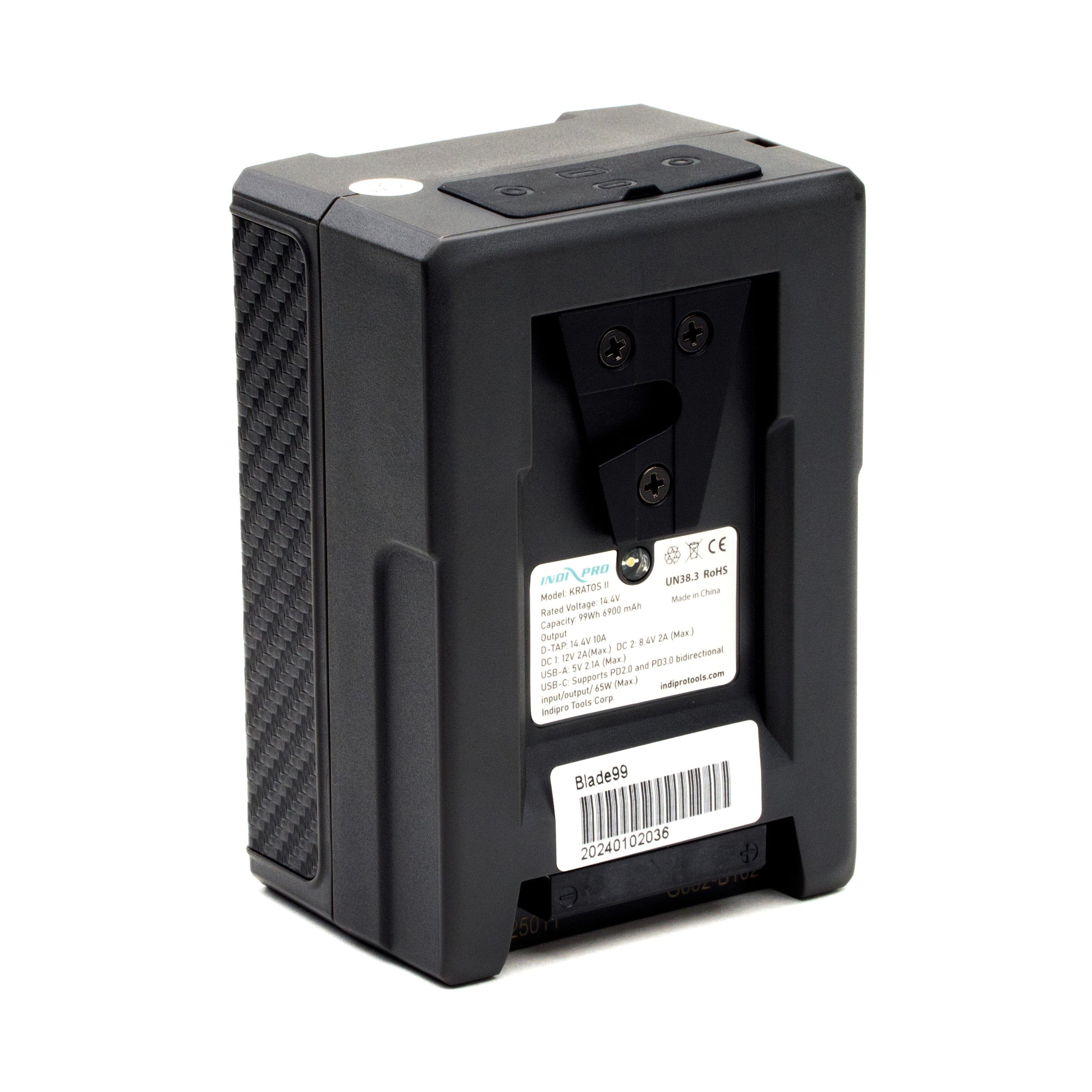 Indipro Kratos Series 99Wh V-Mount Lithium-Ion Battery Kratos Series Batteries Indipro 