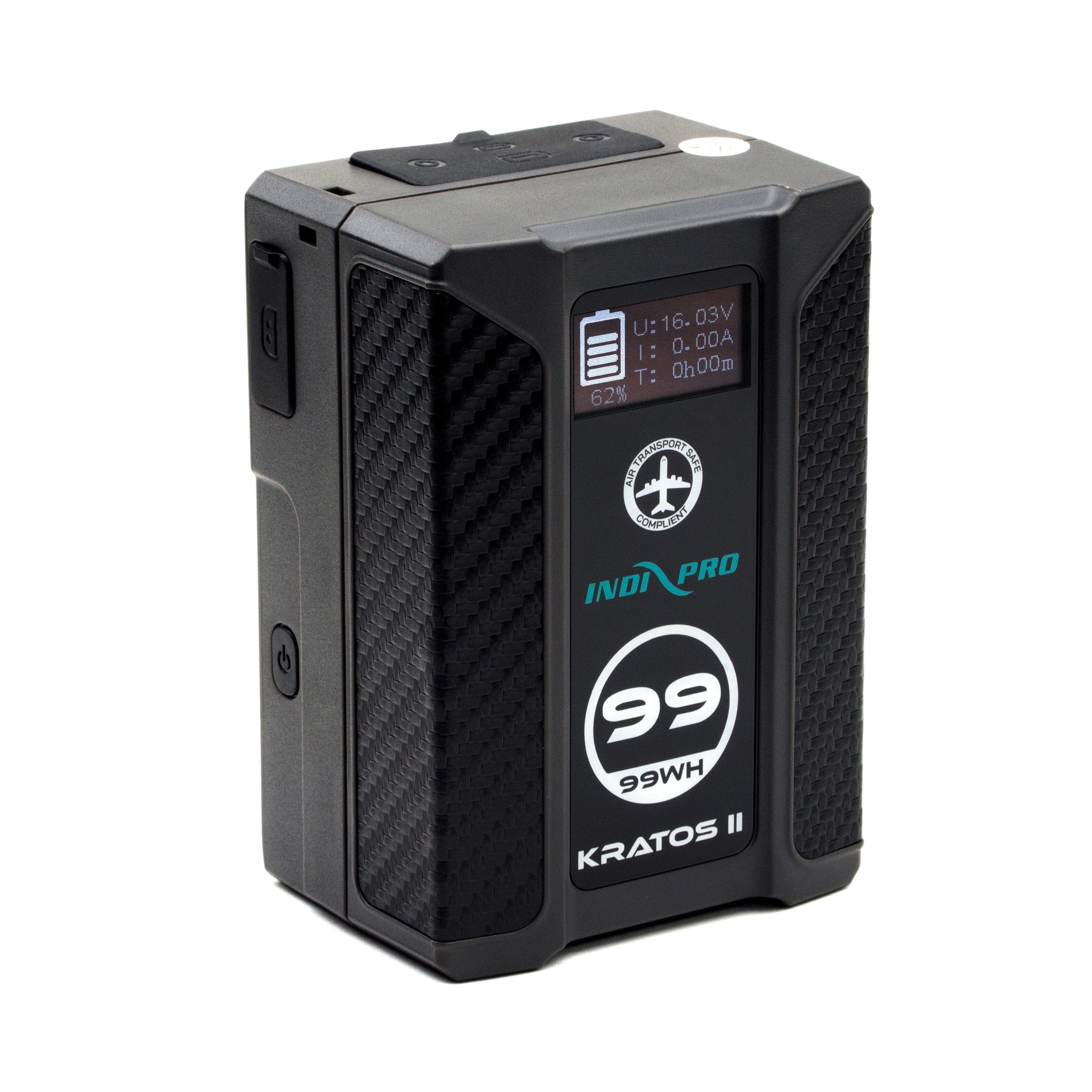 Indipro Kratos Series 99Wh V-Mount Lithium-Ion Battery Kratos Series Batteries Indipro 