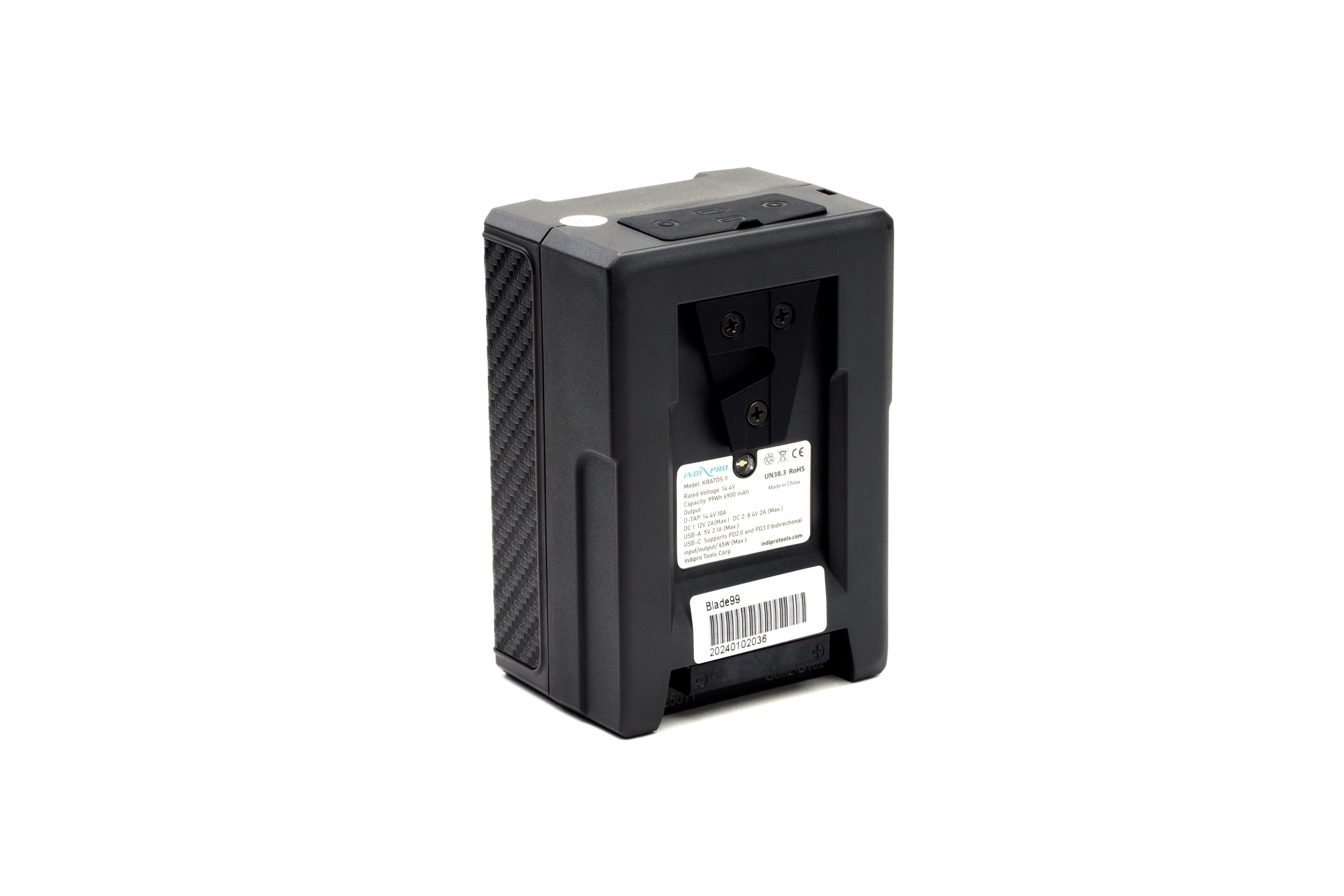 Indipro Kratos Series 99Wh V-Mount Lithium-Ion Battery Kratos Series Batteries Indipro 