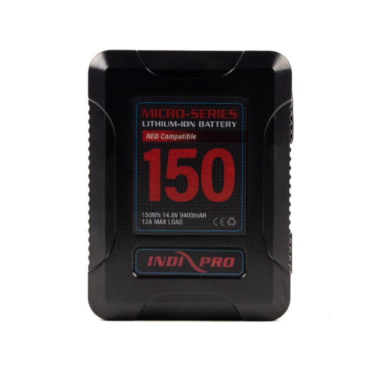 Indipro Micro Series 150Wh V-Mount Lithium-Ion Battery (RED Compatible) Micro-Series Batteries Indipro 