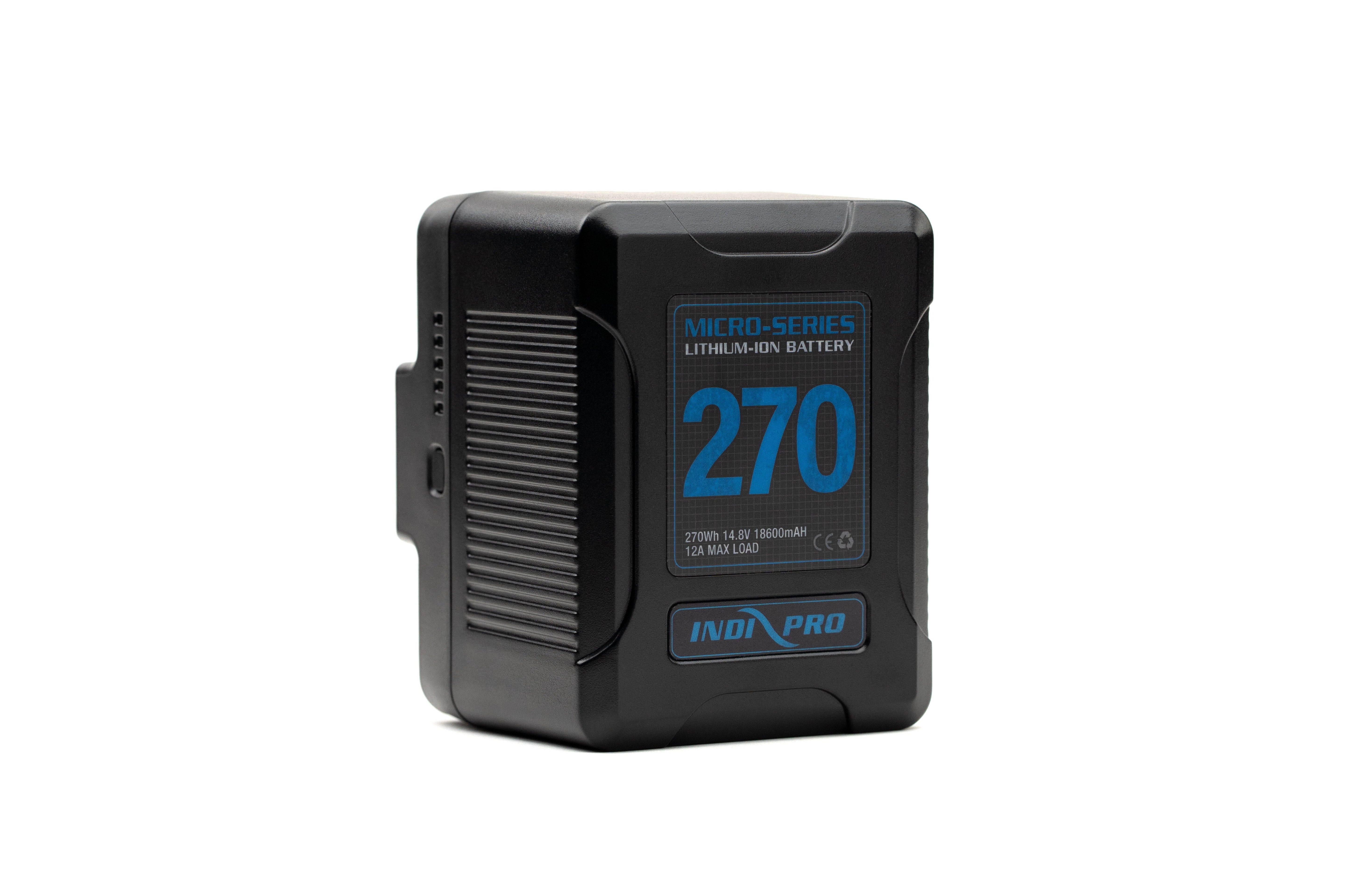 Indipro Micro Series 270Wh Gold Mount Lithium-Ion Battery Micro-Series Batteries Indipro 