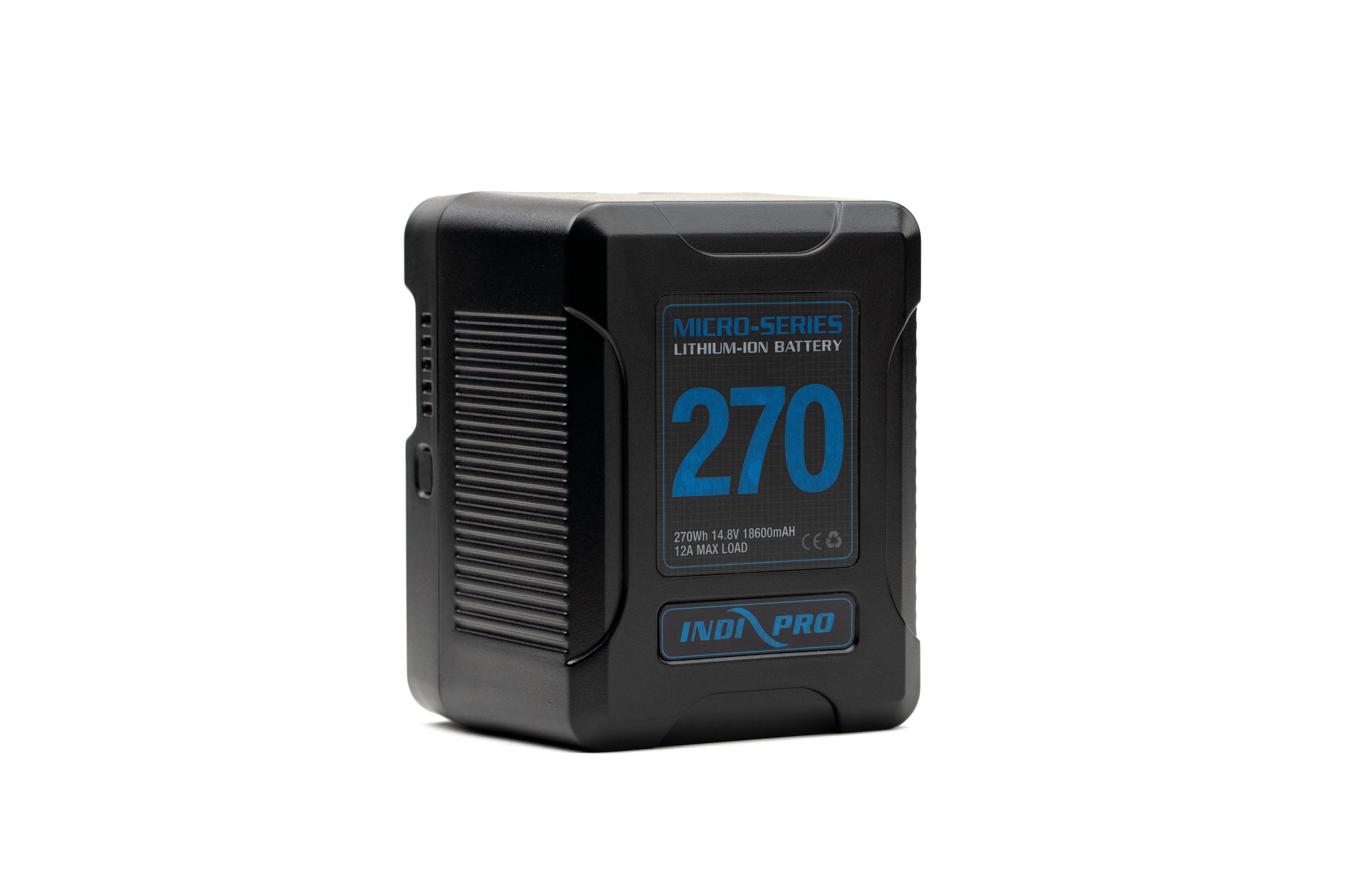 Indipro Micro Series 270Wh V-Mount Lithium-Ion Battery Micro-Series Batteries Indipro 