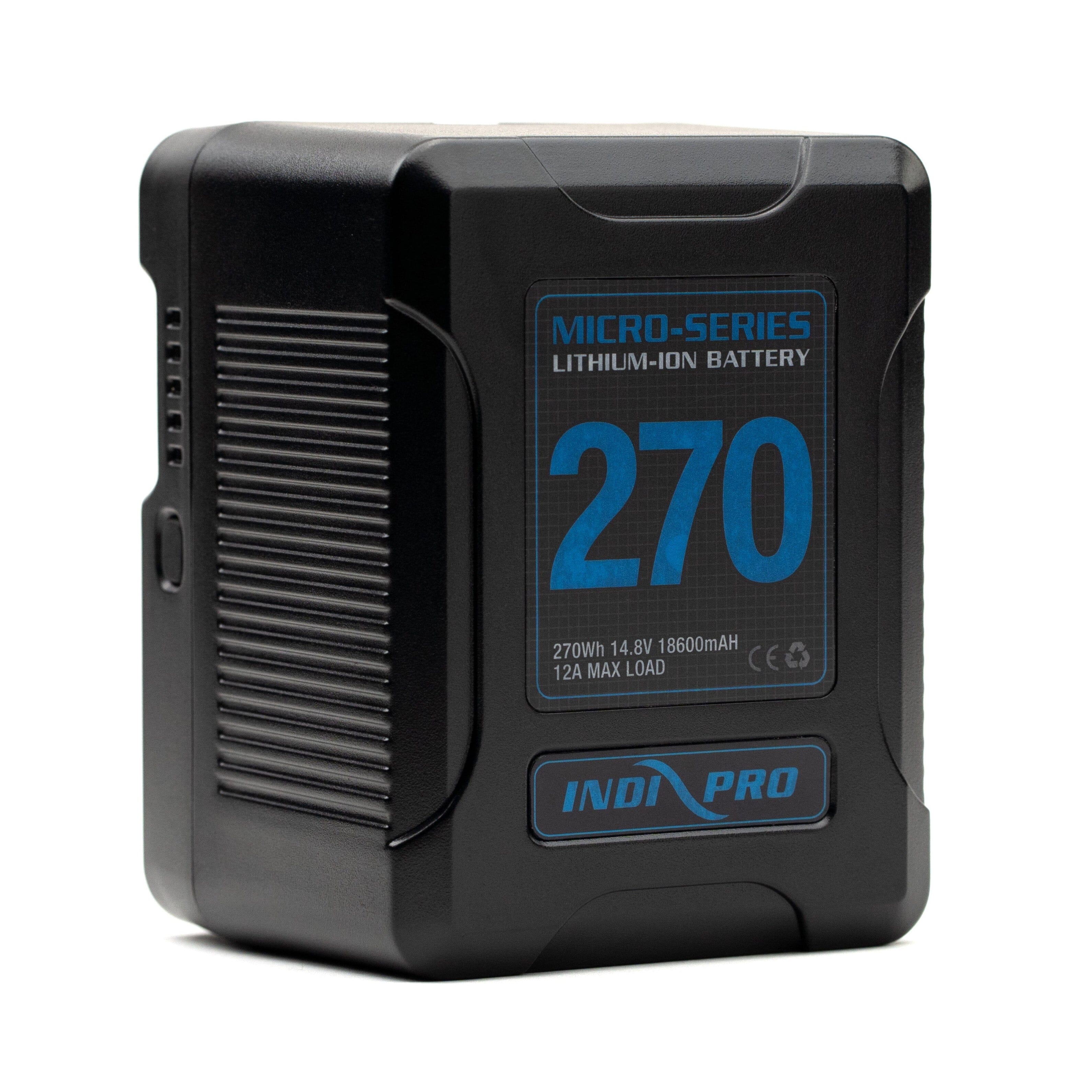 Indipro Micro Series 270Wh V-Mount Lithium-Ion Battery Micro-Series Batteries Indipro 