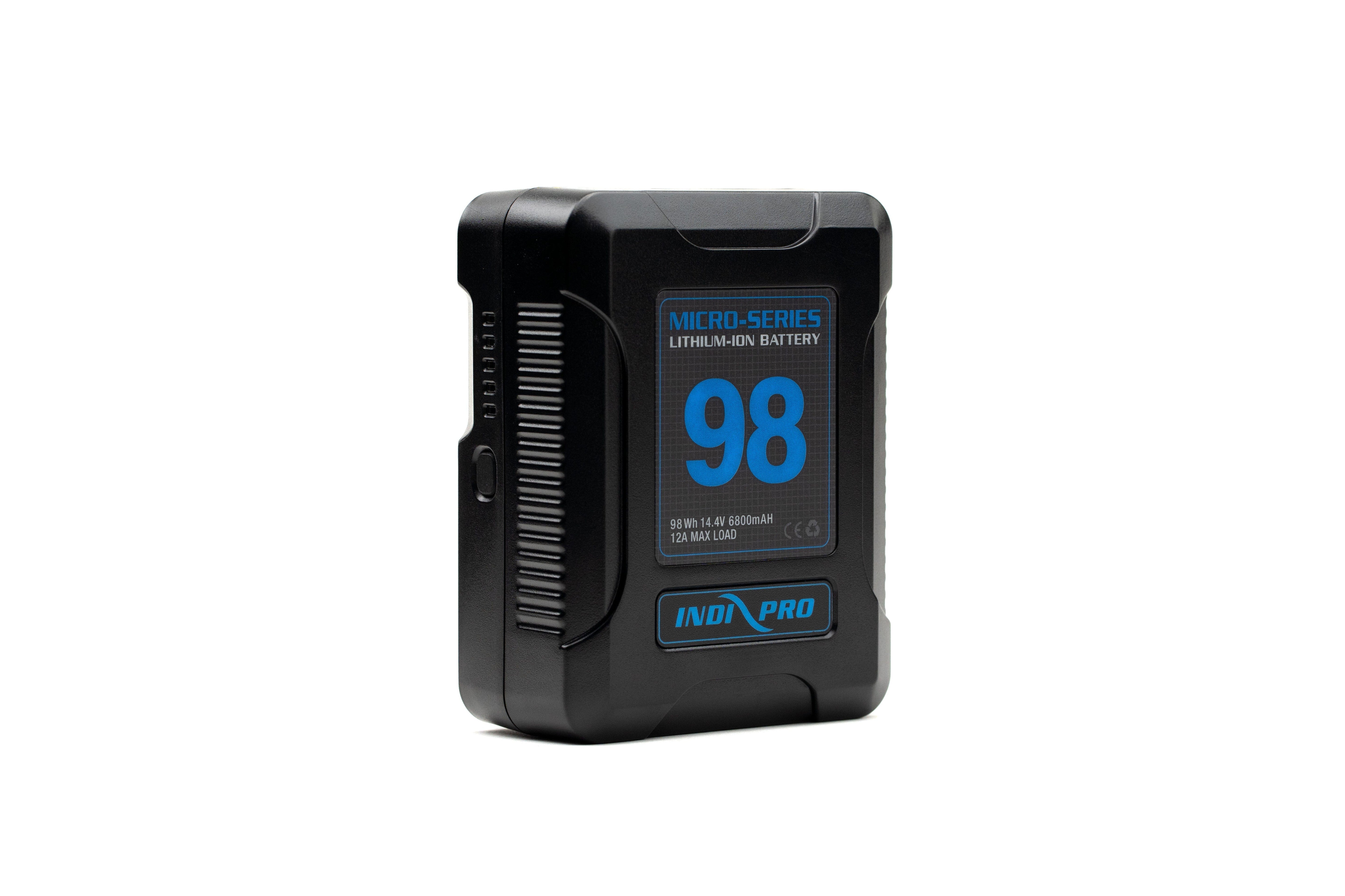 Indipro Micro Series 98Wh V-Mount Lithium-Ion Battery Micro-Series Batteries Indipro 