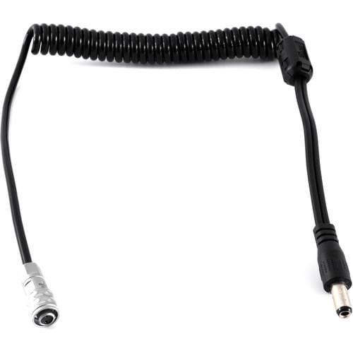 REFURBISHED PORTA-PAK Coiled 2.5mm Barrel to 2-Pin Power Cable for BMPCC 6K/4K (18-40") Pocket 4K/6K Indipro 