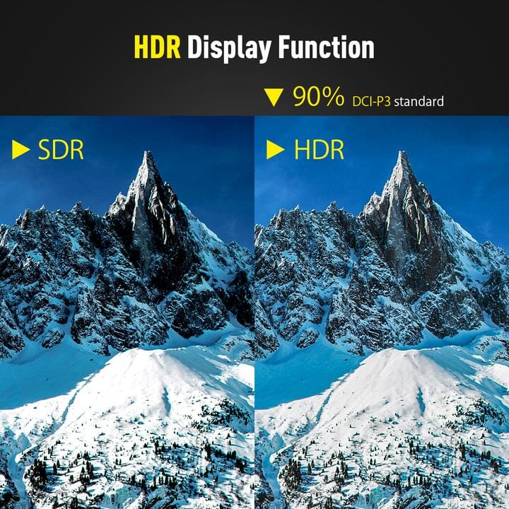 R7SII On-Camera Monitor Desview 