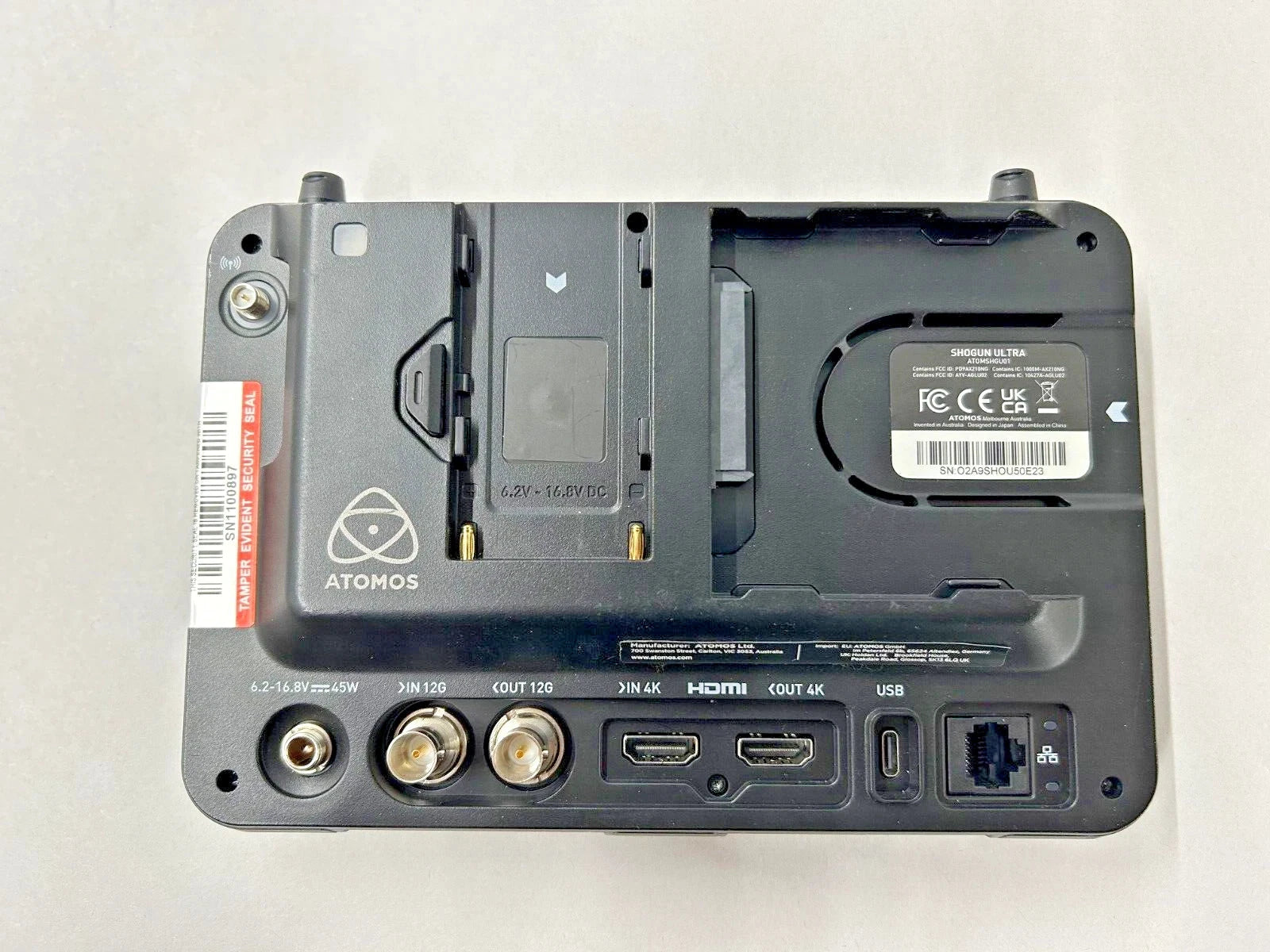 **Refurbished** Atomos 7" Shogun Ultra Monitor-Recorder Atomos Monitor Indipro Tools 