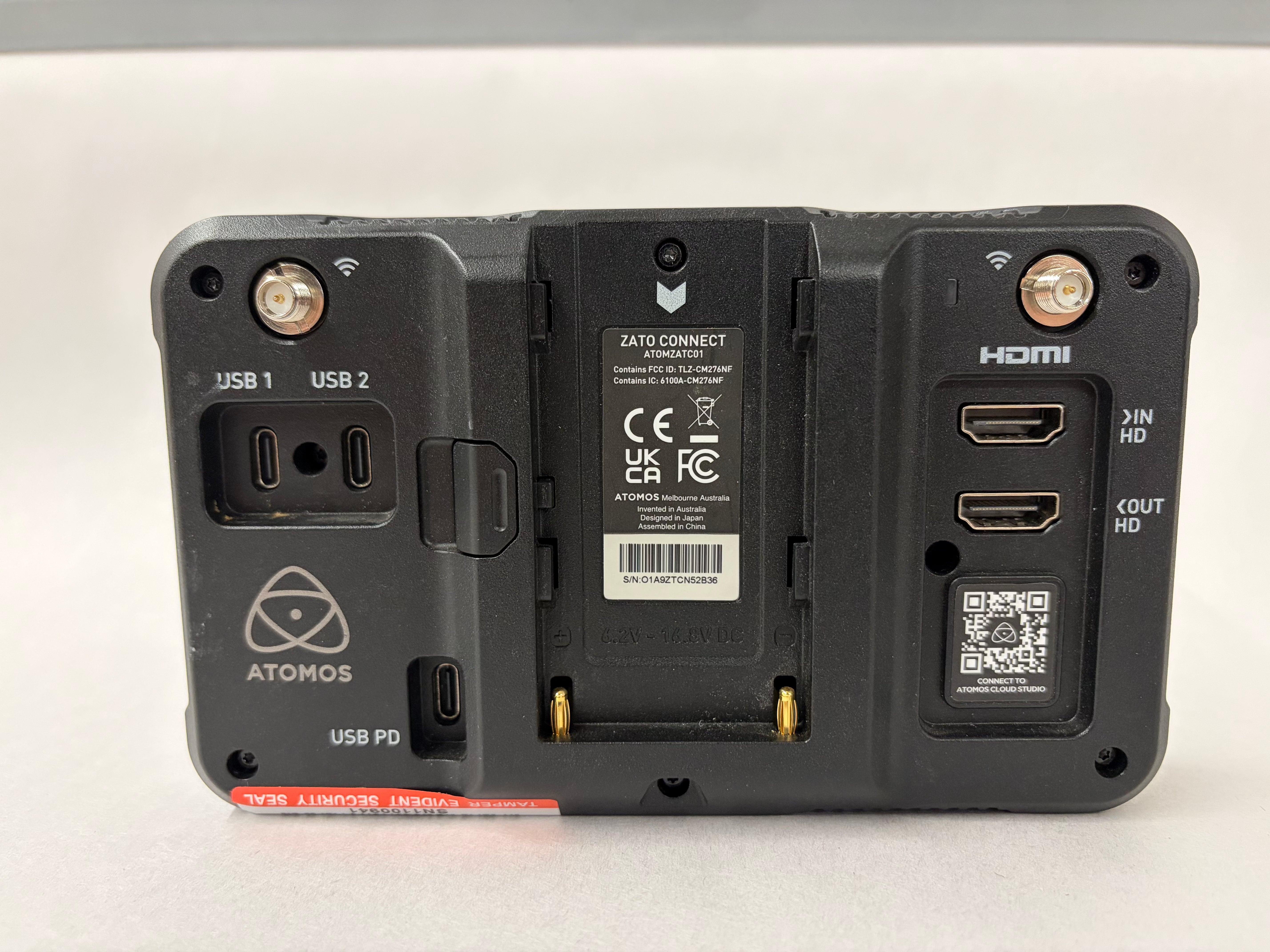 **Refurbished** Atomos ZATO CONNECT 5.2" Network-Connected Video Monitor & Recorder 1080p60 Atomos Monitor Indipro Tools 