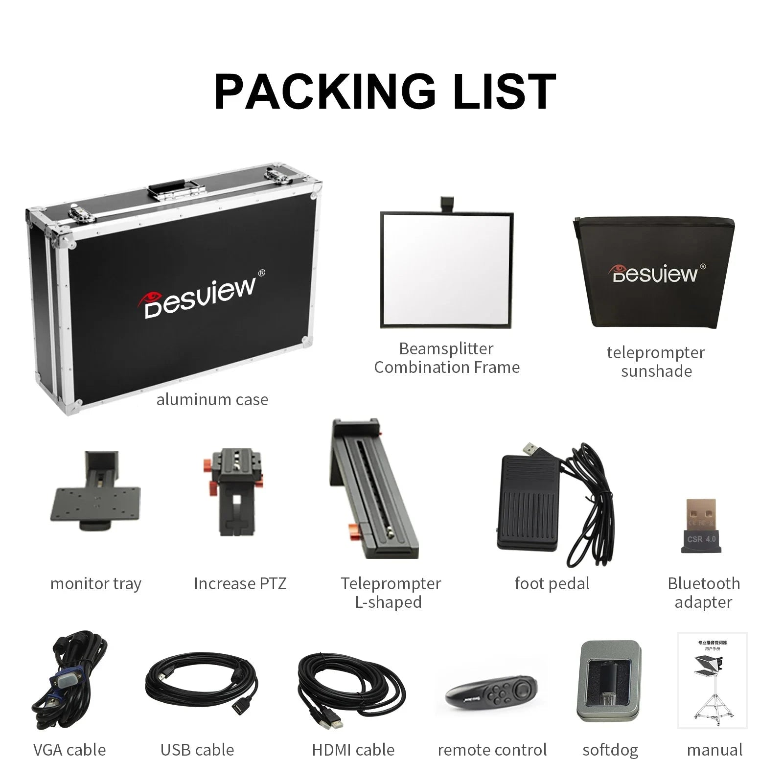 T22 Teleprompter Teleprompter Desview 