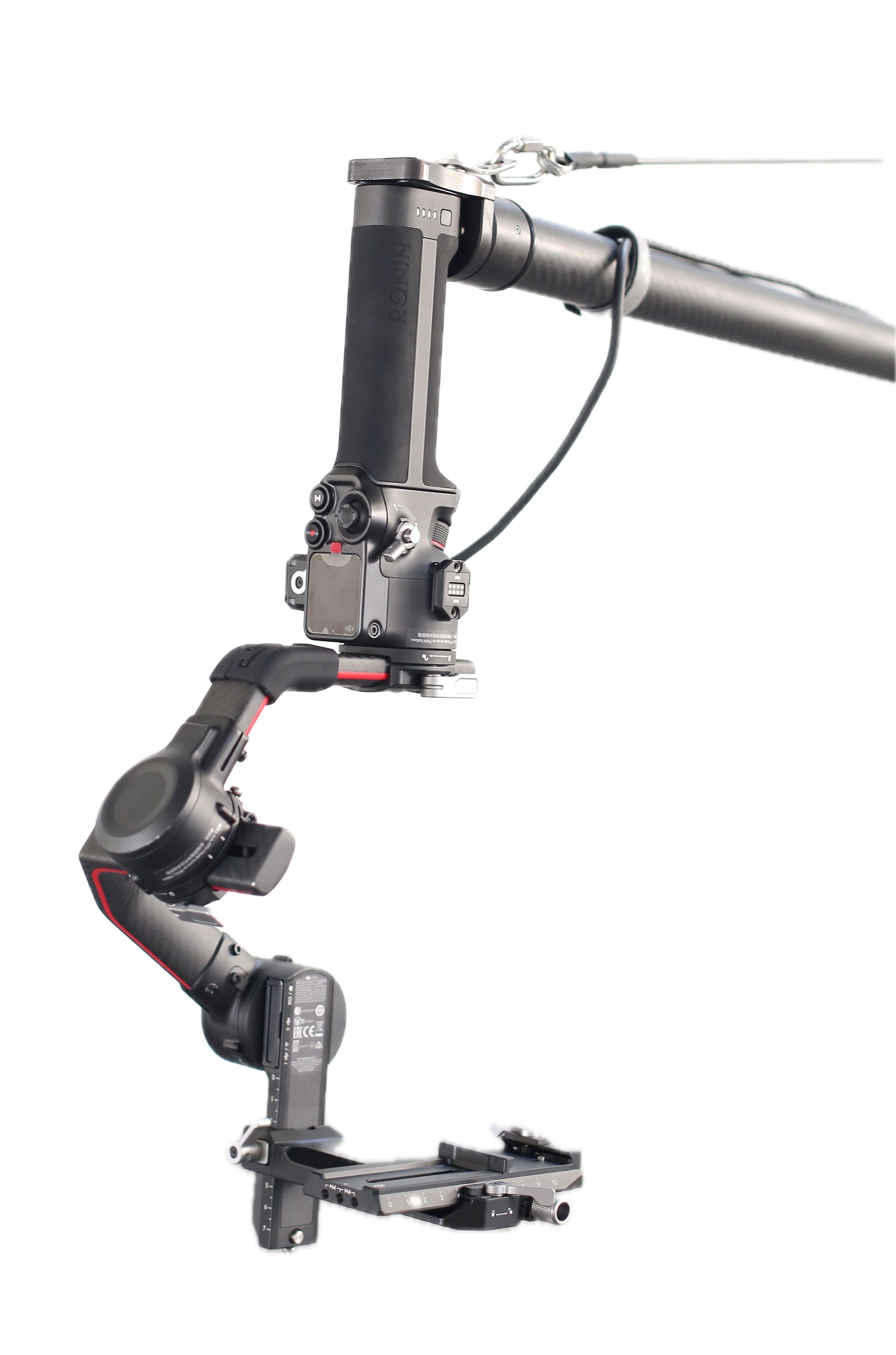 Teris JQ40-III Carbon Fiber Mini Jib for Select DJI & Zhiyun Gimbals Mini Jib, extra Indipro 