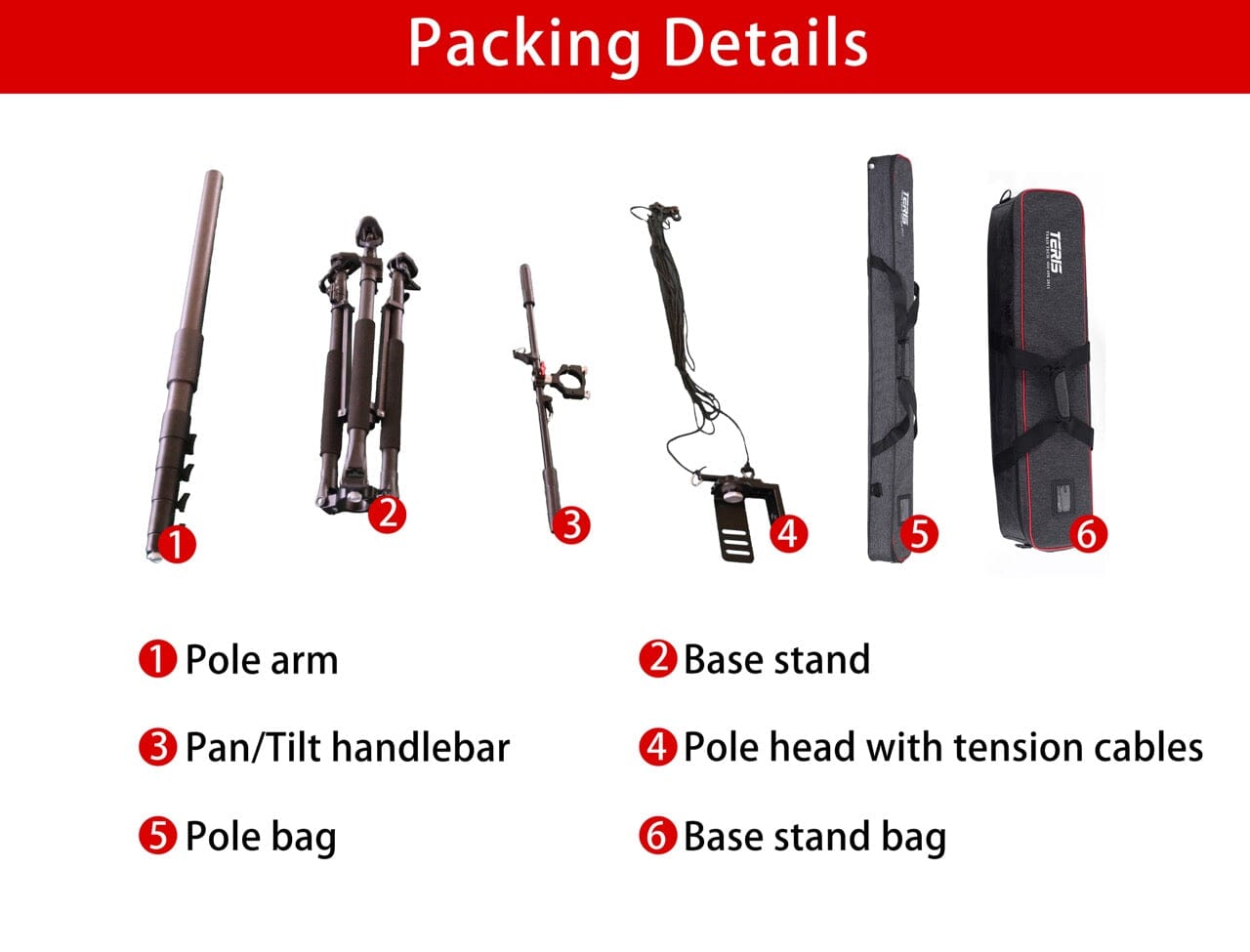Teris TS-CP18 Coach Video Pole Coach Video Pole Teris 