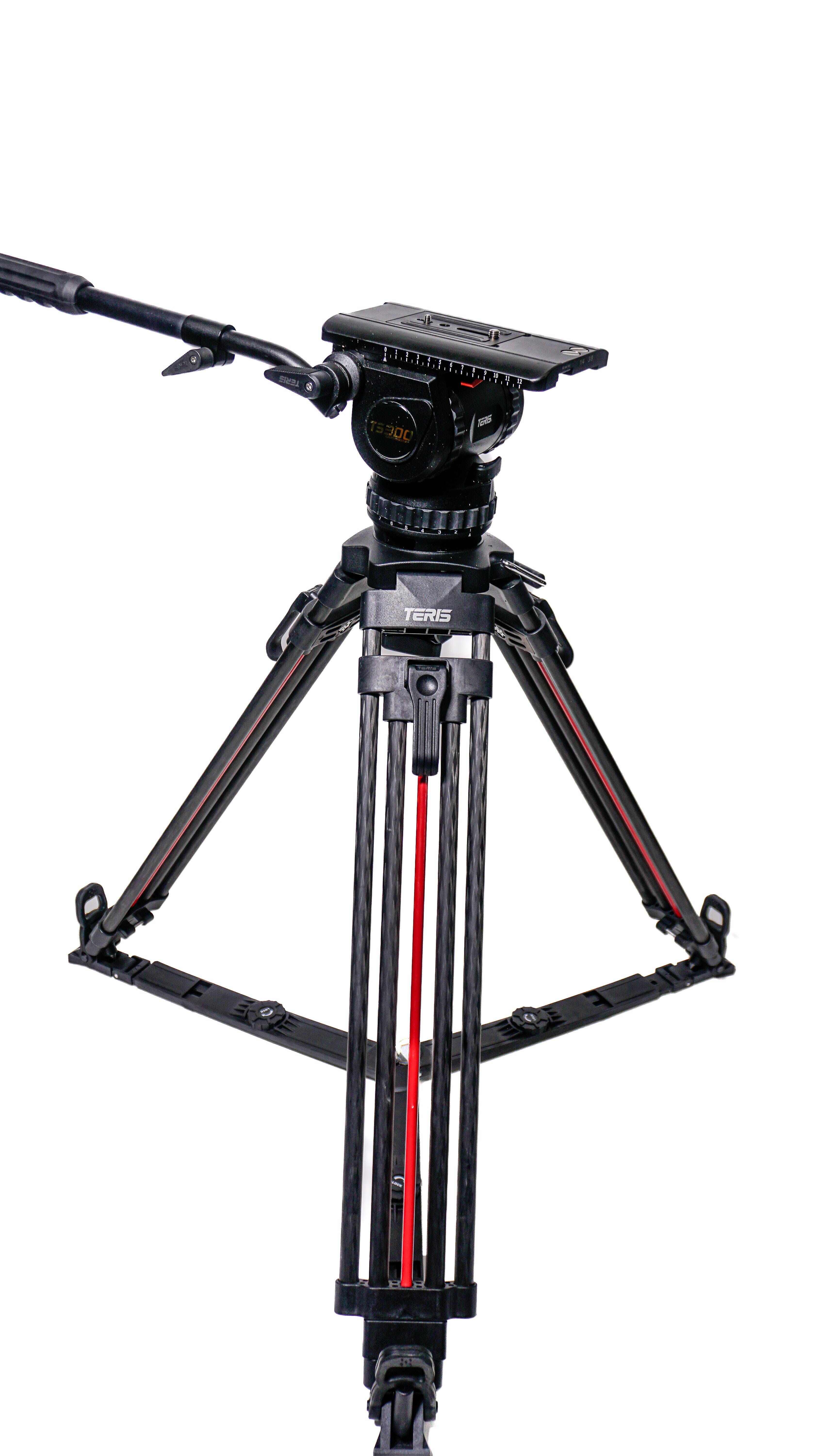 TS300CF-Q Fluid Head & Tripod Kit Flexible Tripod TERIS 