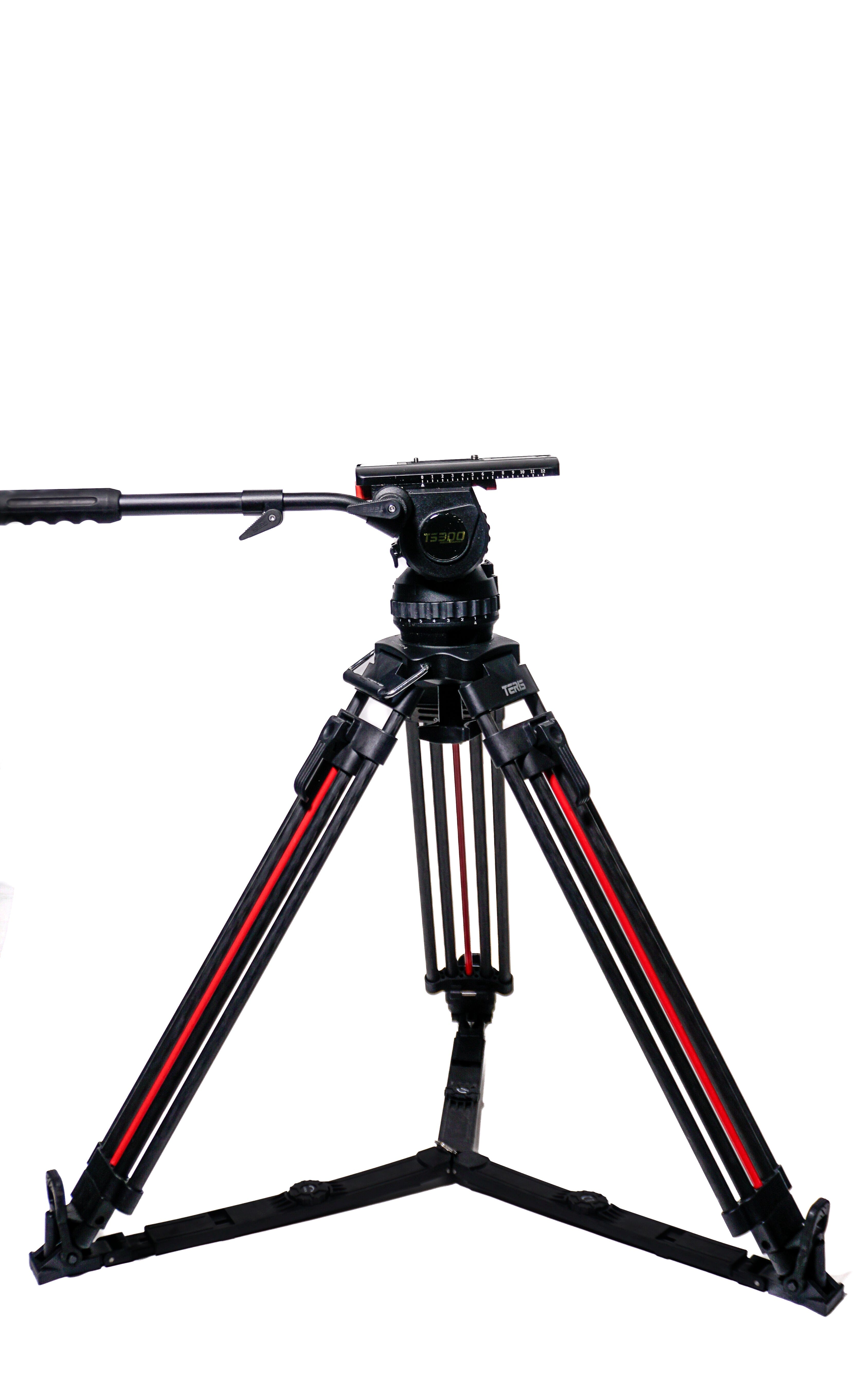 TS300CF-Q Fluid Head & Tripod Kit Flexible Tripod TERIS 