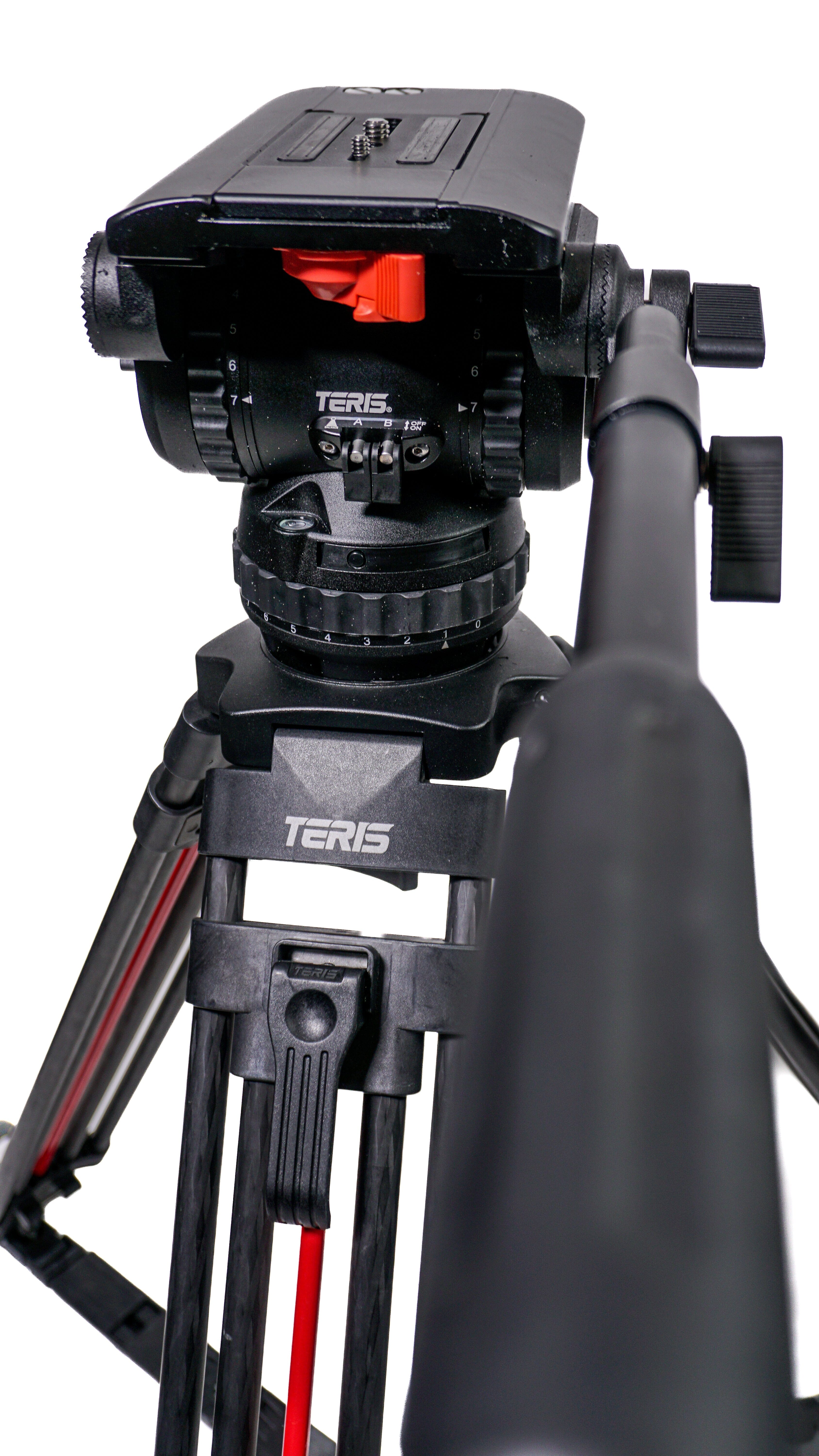 TS300CF-Q Fluid Head & Tripod Kit Flexible Tripod TERIS 