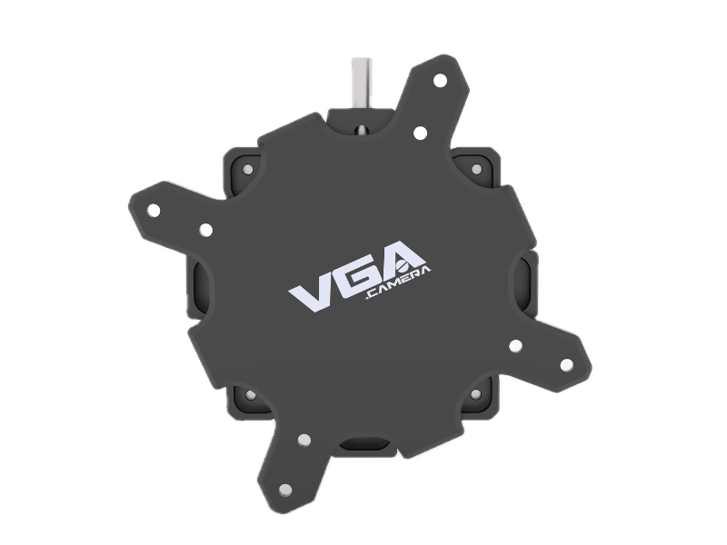 VGA Monitor Spinning Plate Recorders/Monitors VGA 