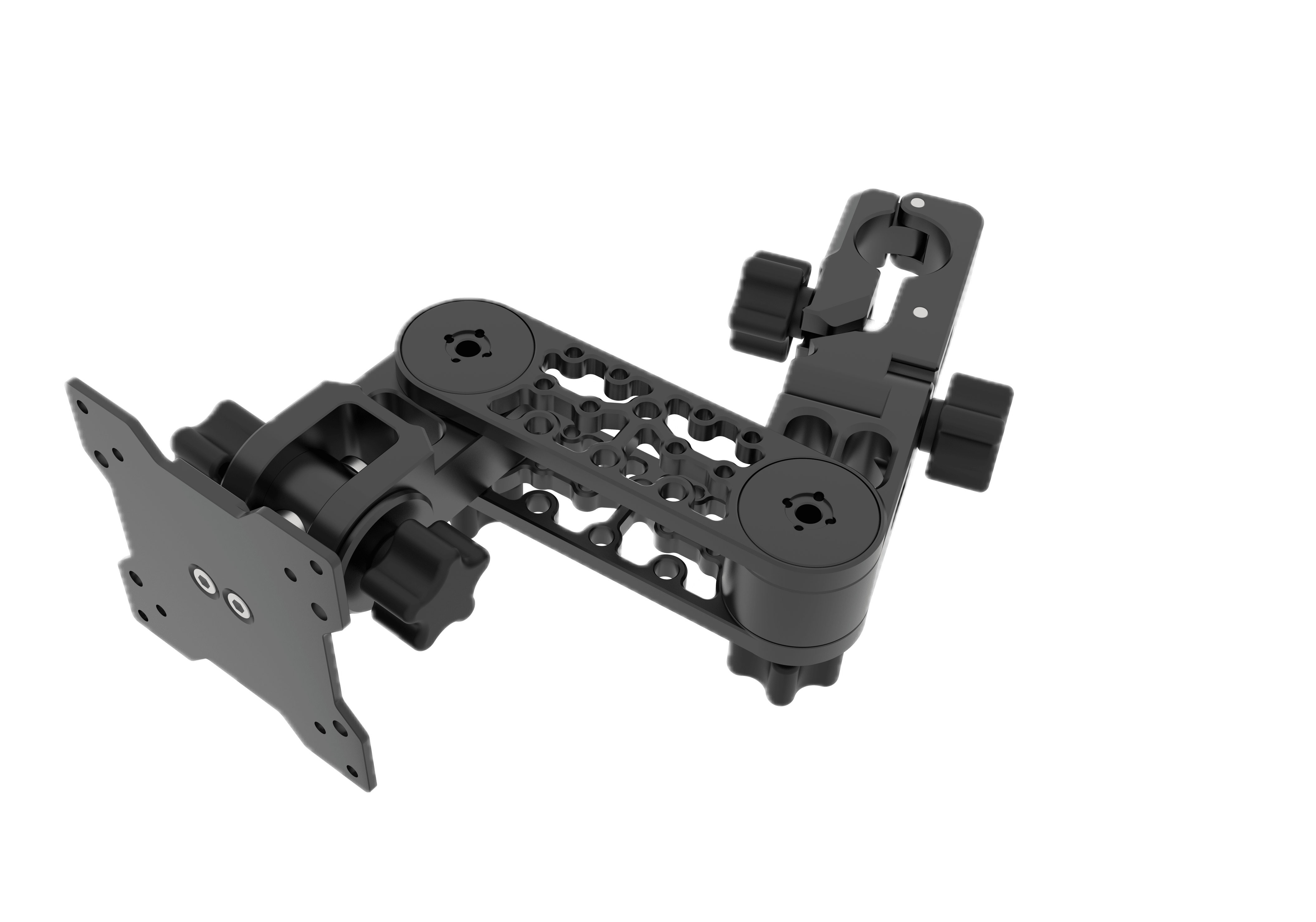 VGA x Quarter Junior Heavy Duty Monitor Articulating Arm Production Cart Accessories VGA 