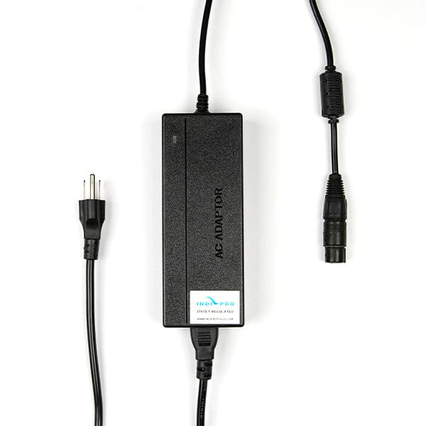 15V A/C Power Supply with 4-Pin XLR Connection (8') A/C Power Supplies Indipro Tools 