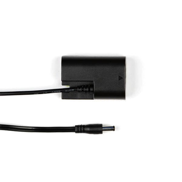 2.1mm Male Power Cable to Canon LP-E6 Type Dummy Battery (20", Non-Regulated) Cables Indipro 
