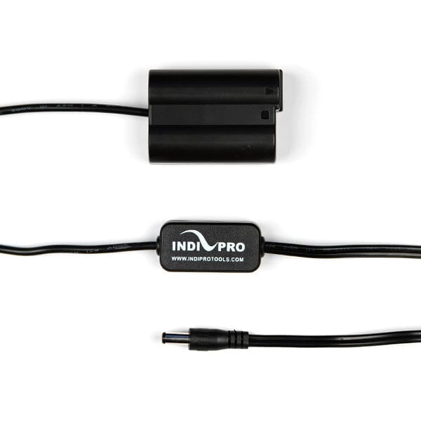 2.5mm Male Power Cable To Nikon EN-EL15 Type Dummy Battery (20", Regulated) Cables Indipro 