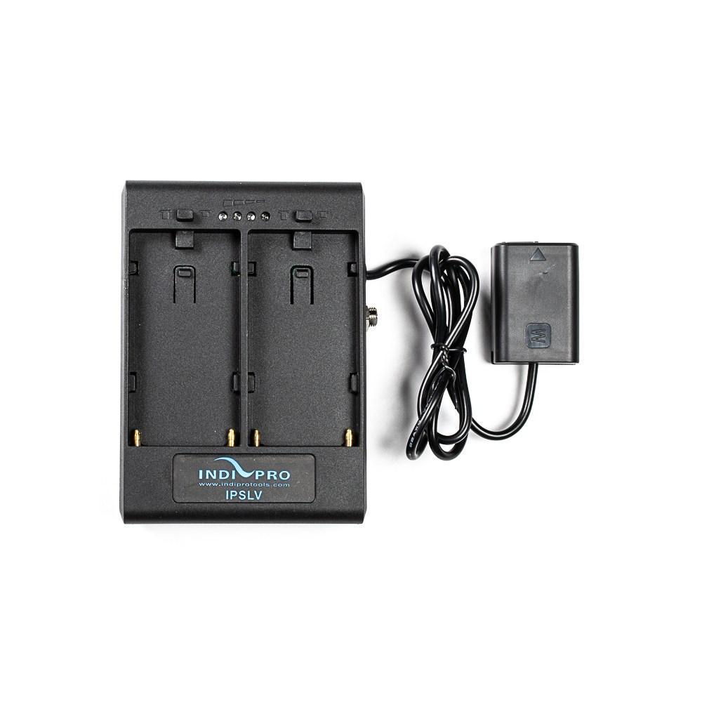Refurbished Dual Sony L-Series Power Adapter to Sony NP-FW50 Type Dummy Battery w/1/4-20 Insert a7, a7s, & a7rii Indipro 