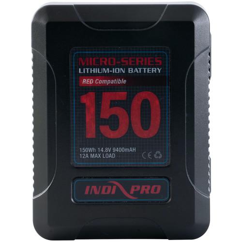 Refurbished Micro-Series V-Mount Li-Ion Battery (150Wh, RED Compatible) Digital Cinema Indipro Tools 